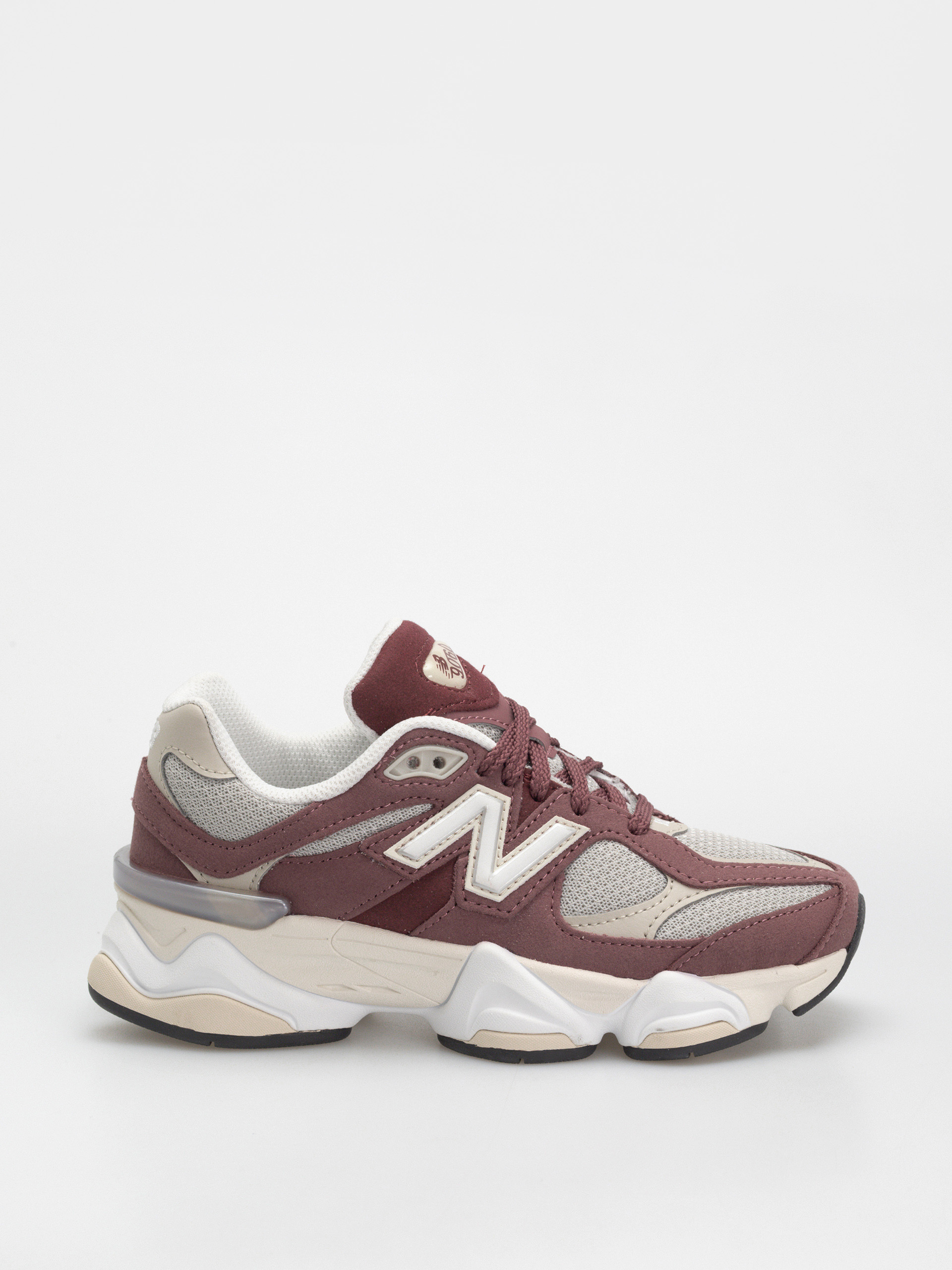 Pantofi New Balance 9060 JR - bordo (washed burgundy)