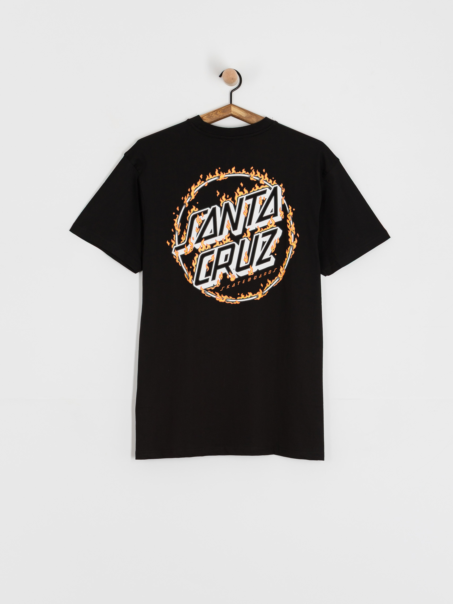 Tricou Santa Cruz Burnt Opus Ovrszd (black)