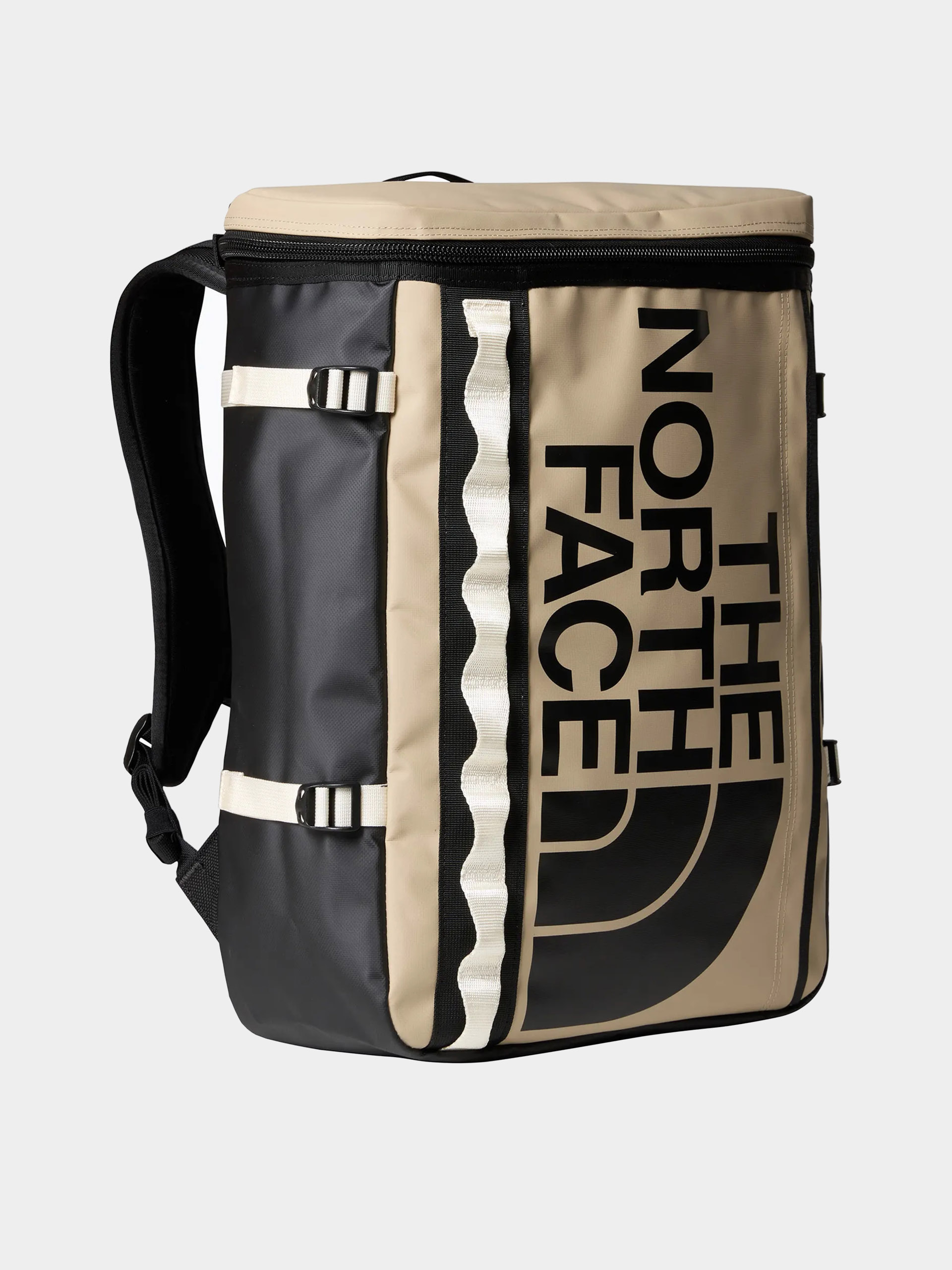 Rucsac The North Face Base Camp Fuse Box (flax/white dune/tnf bla)