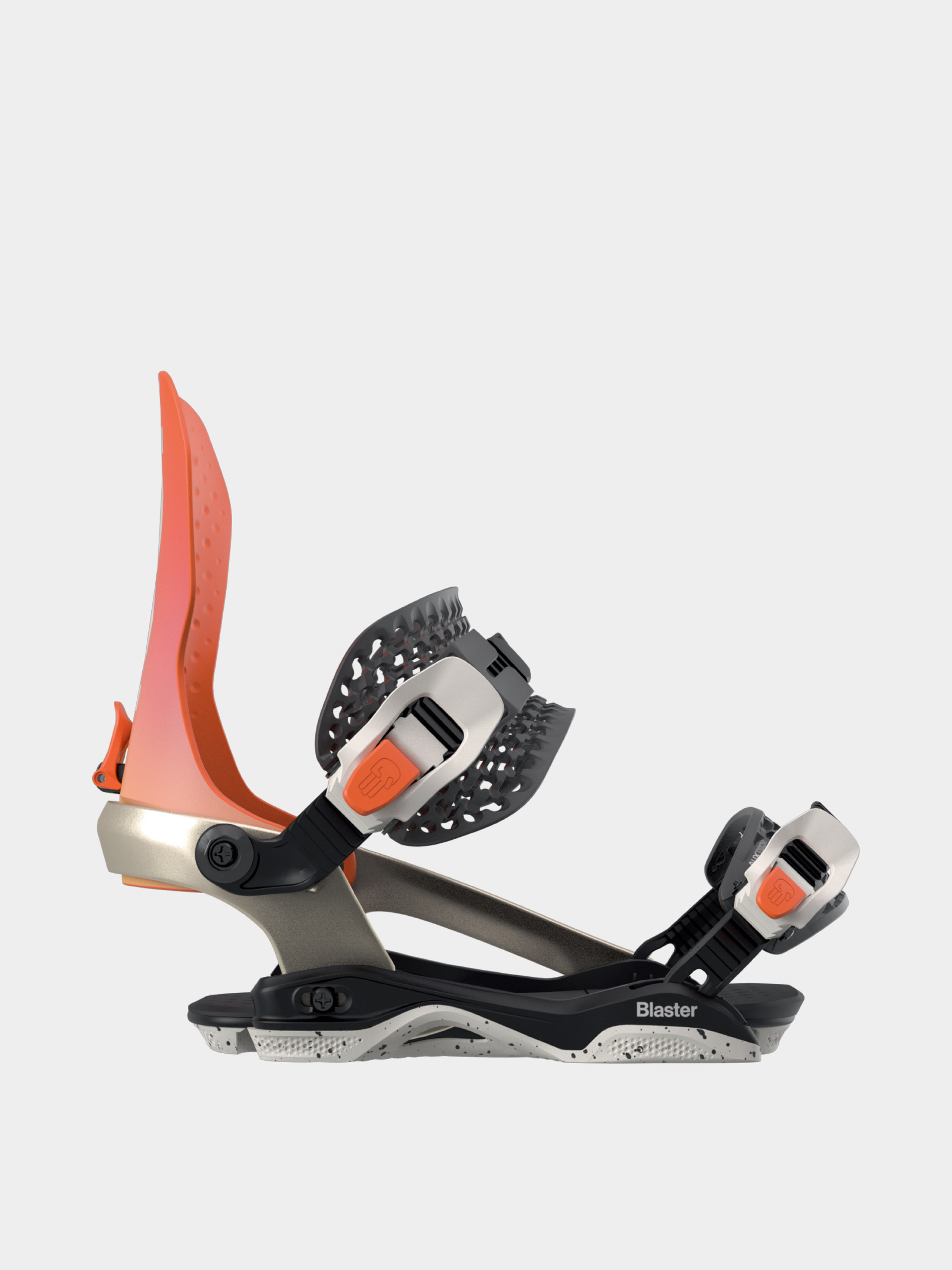 Pentru bărbați Legături pentru snowboard Bataleon Blaster AsymWrap (tangerine)