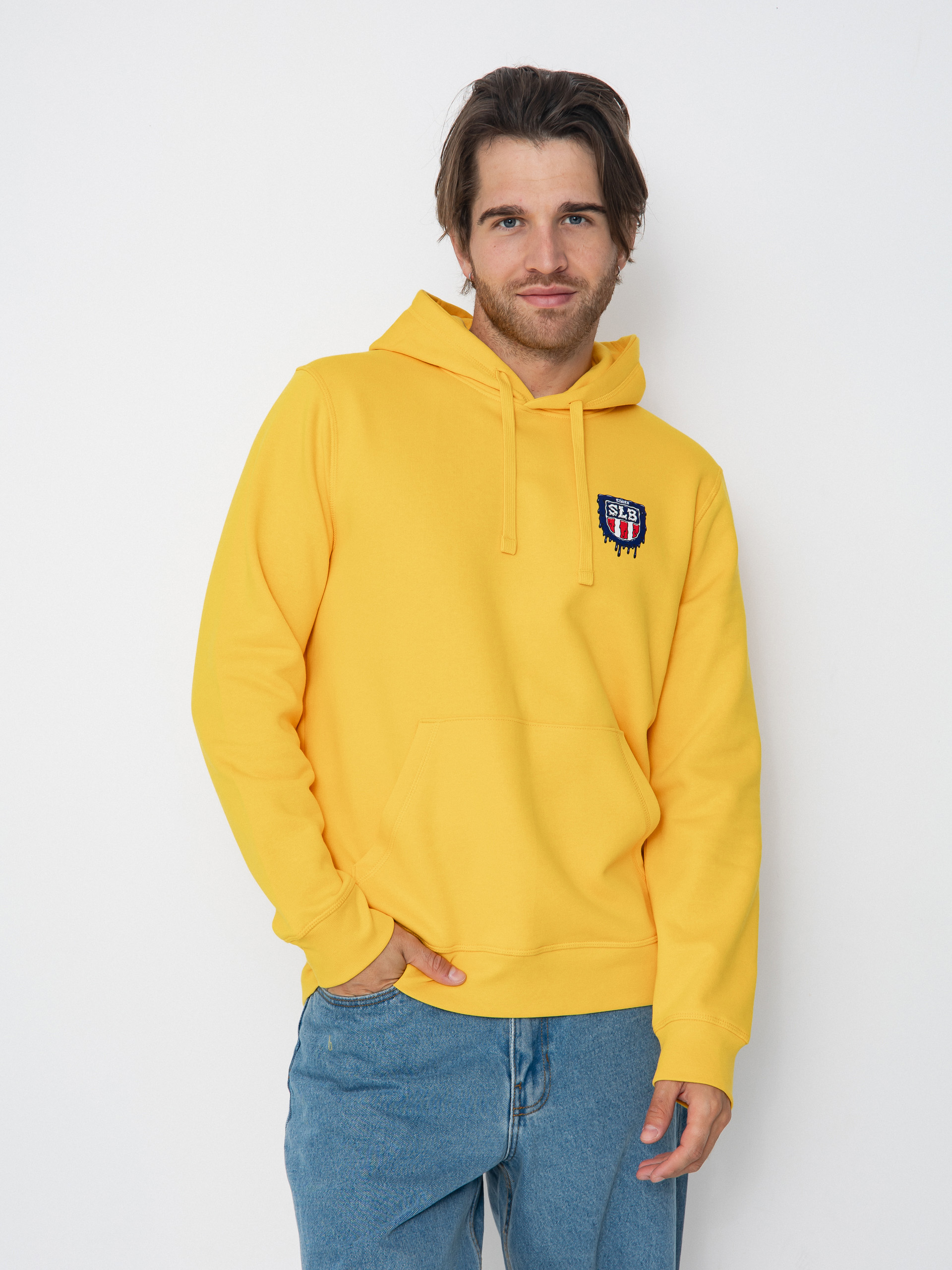 Hanorac cu glugă Etnies Slb X Etnies Jp HD (gold)