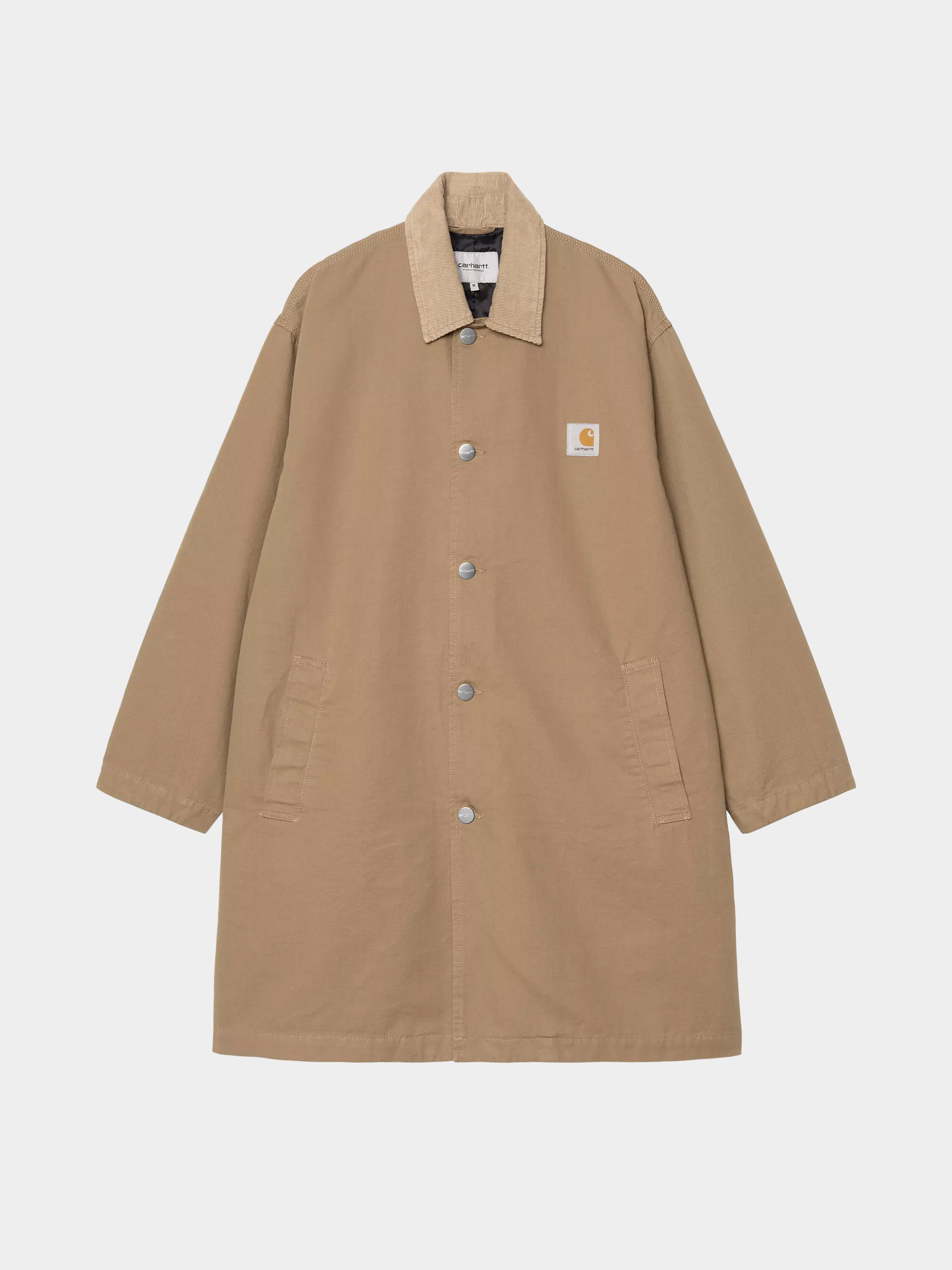 Palton Carhartt WIP Webster Coat (leather/leather/rinsed)