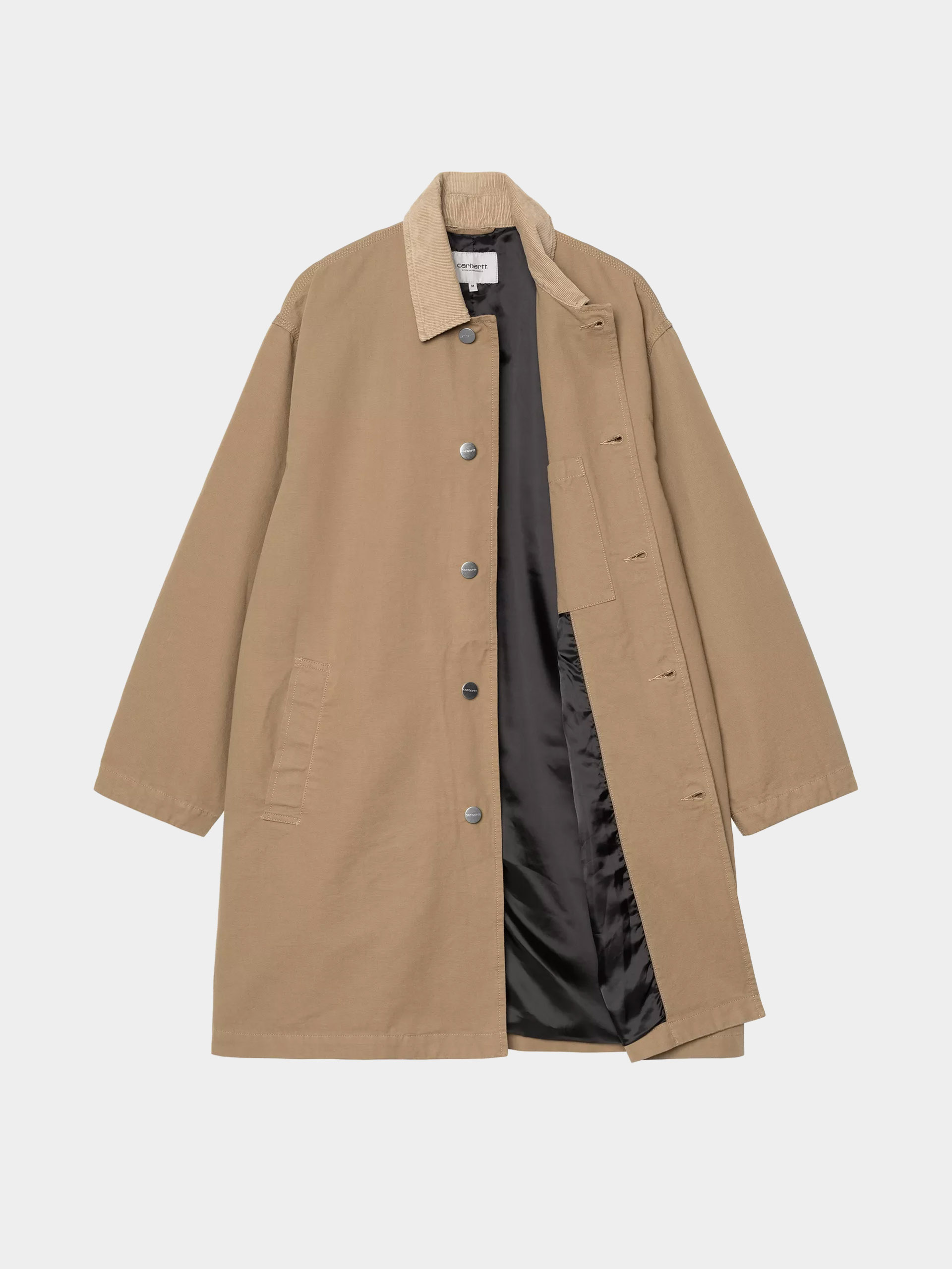 Palton Carhartt WIP Webster Coat (leather/leather/rinsed)