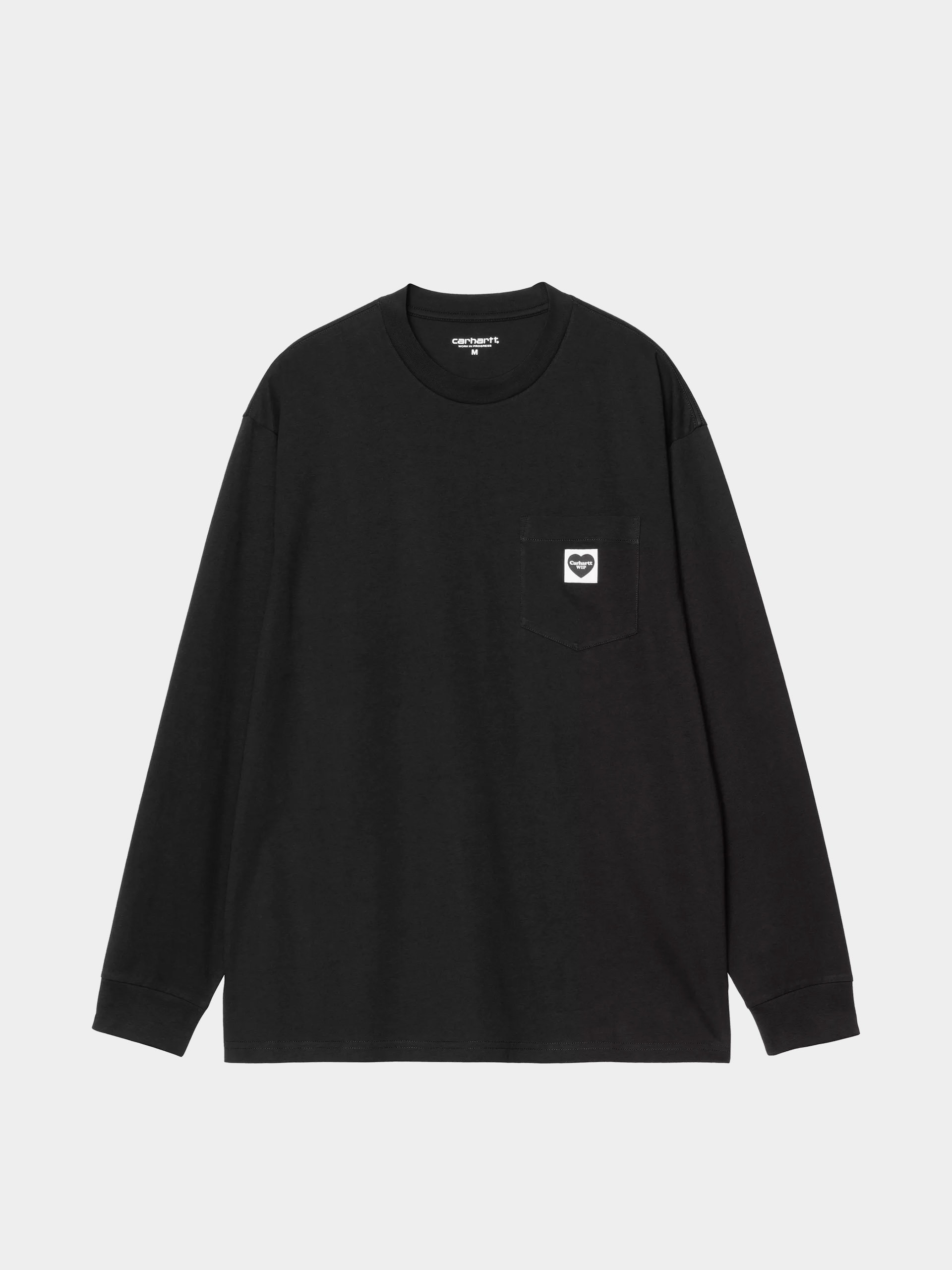 Longsleeve Carhartt WIP Pocket Heart (black/black)