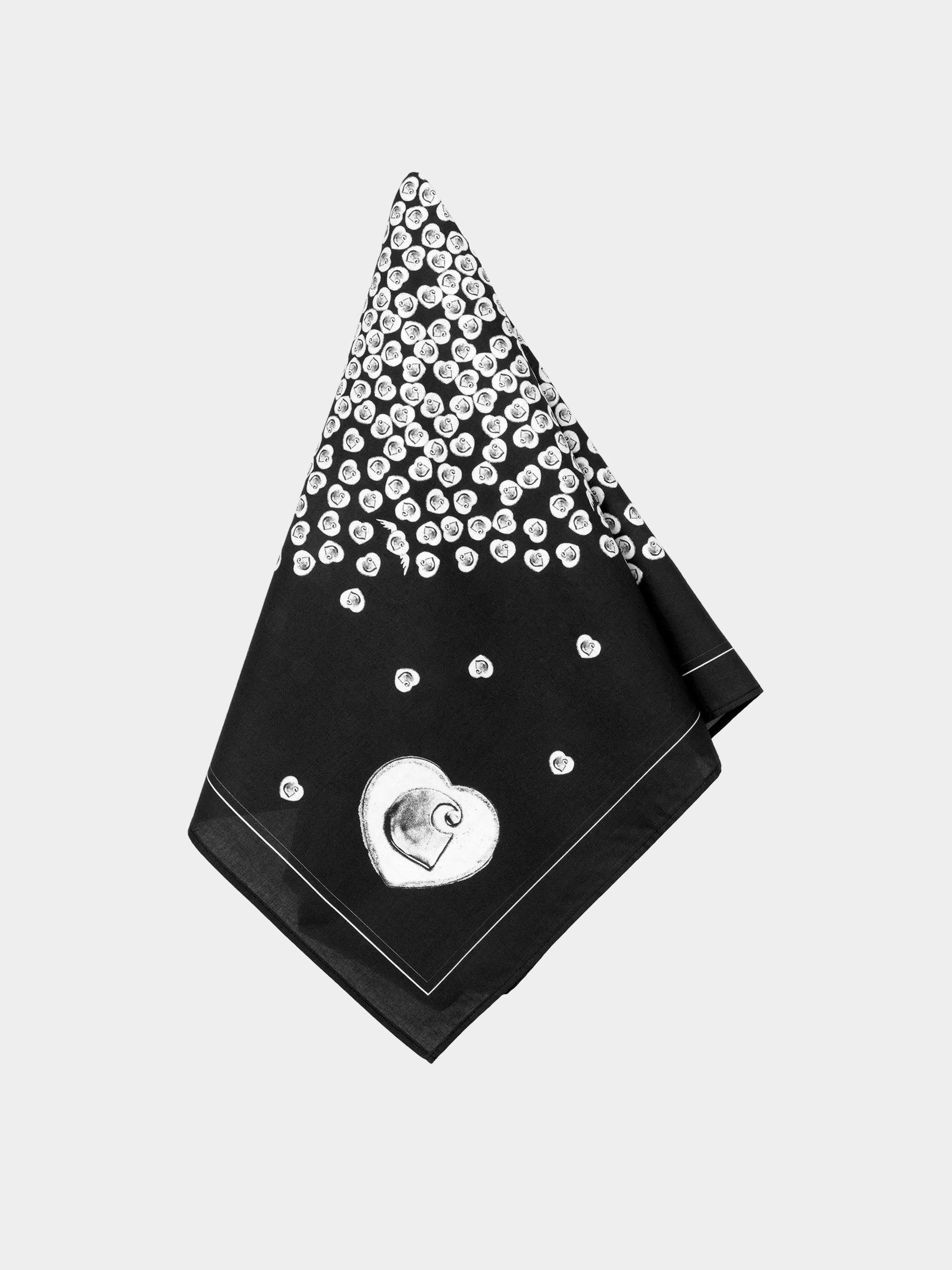 Bandană Carhartt WIP Heart to Hartt (black)