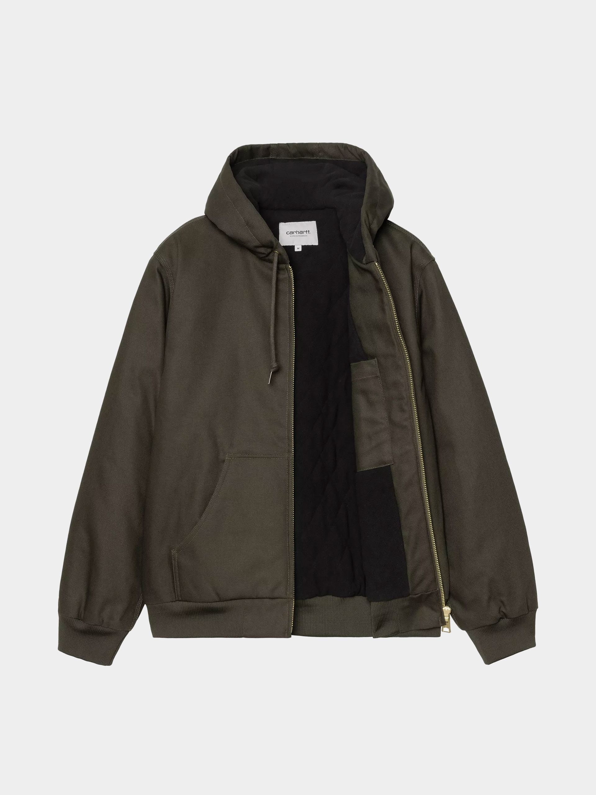 Geacă Carhartt WIP Active (olive/rigid)