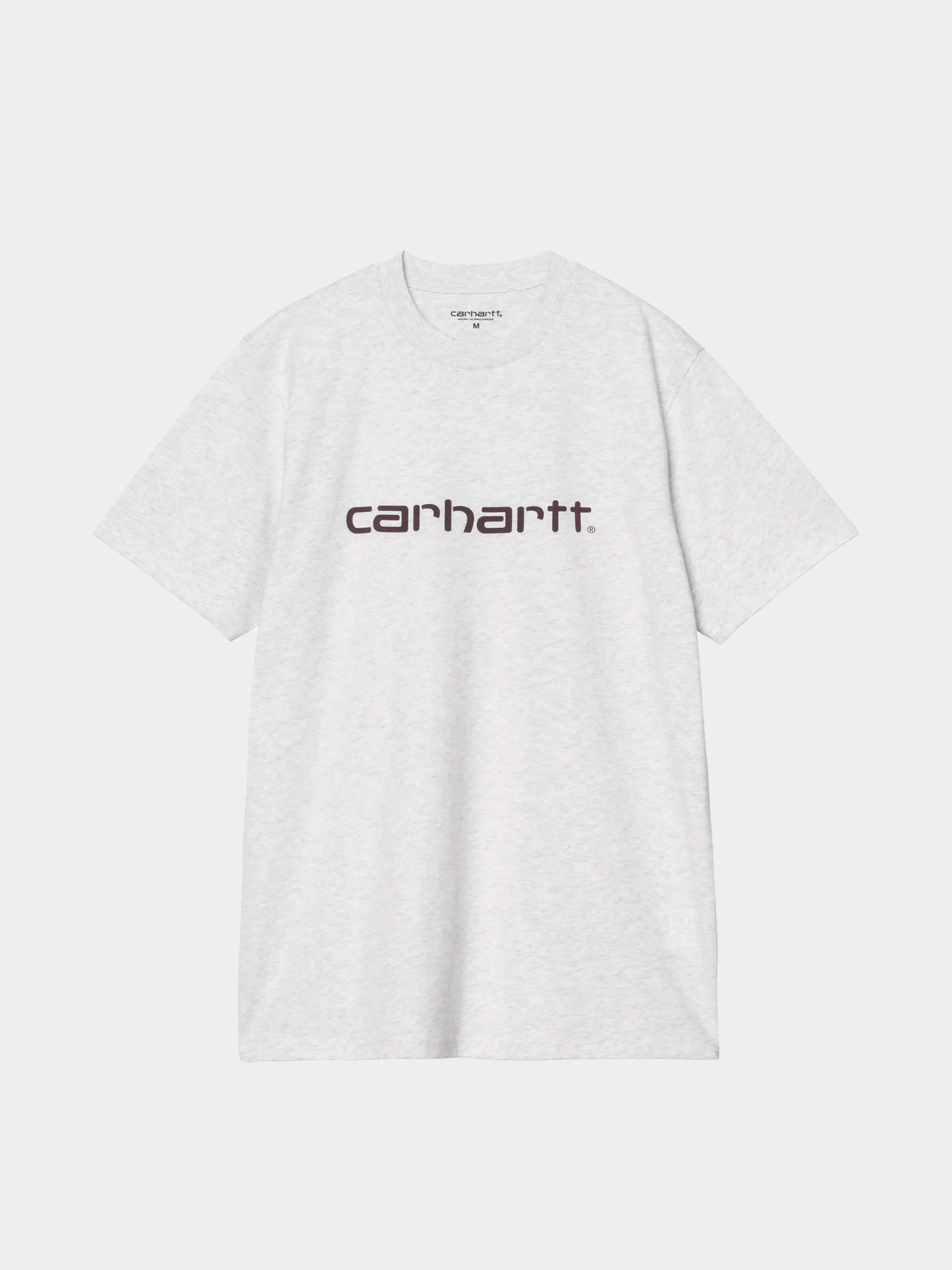 Tricou Carhartt WIP Script (ash heather/rondo)