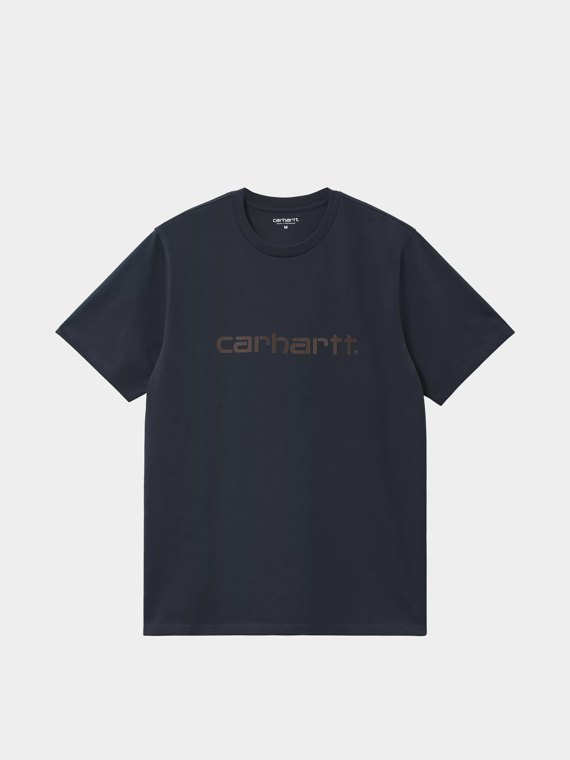Tricou Carhartt WIP Script (deep night/palisander)
