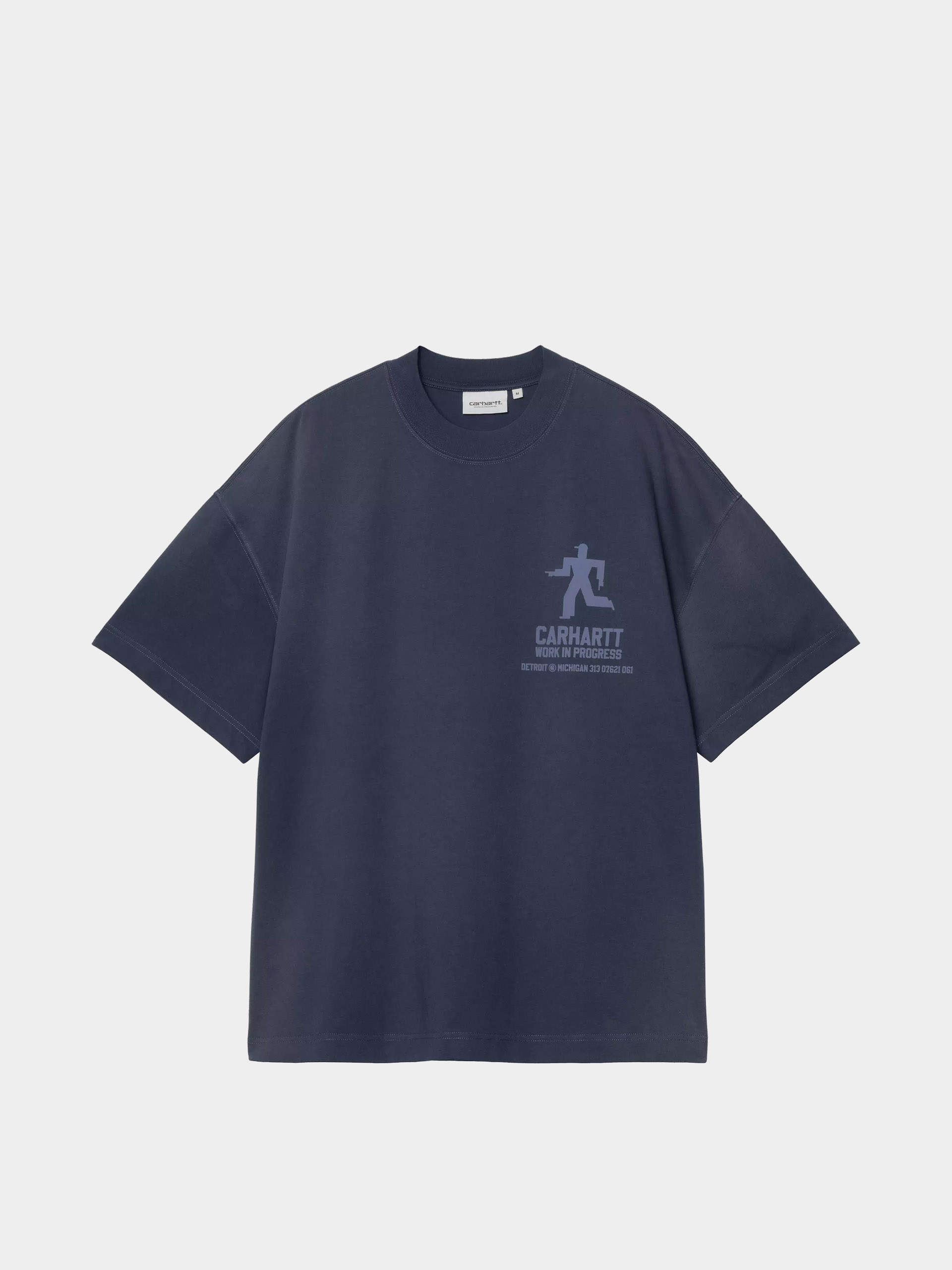 Tricou Carhartt WIP Distance (jupiter/stone dyed)