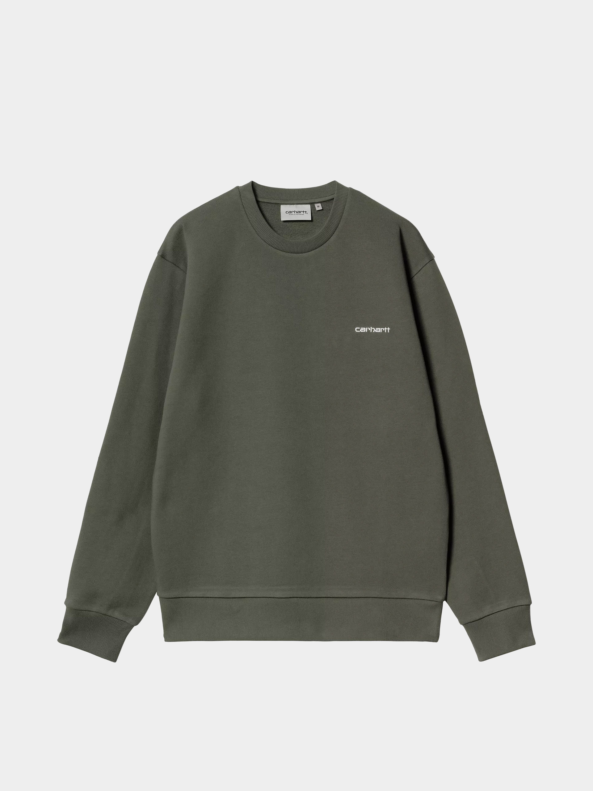 Hanorac Carhartt WIP Script Embroidery (opuntia/white)