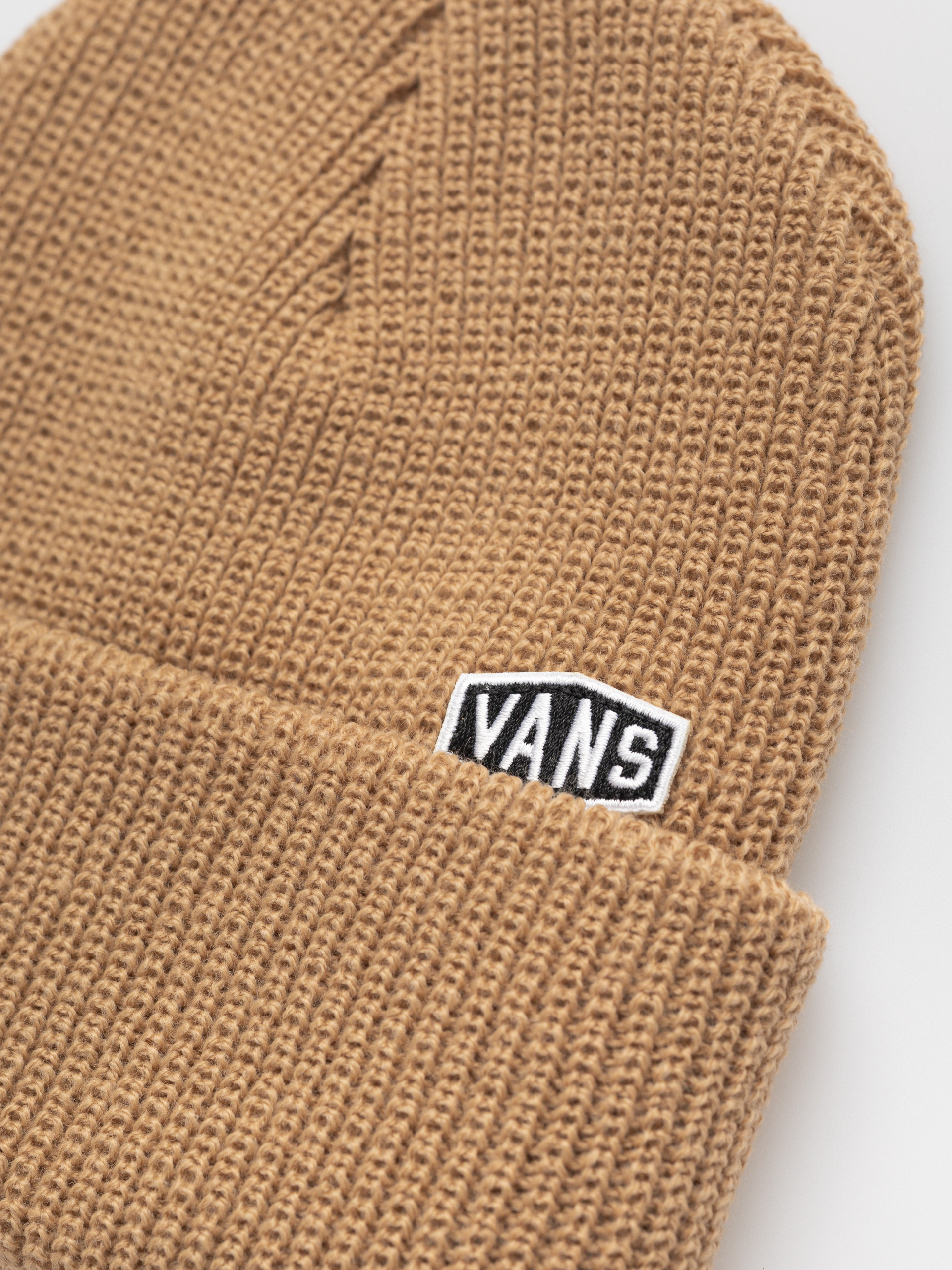 Căciulă Vans Hex Patch Cuff (warm taupe)