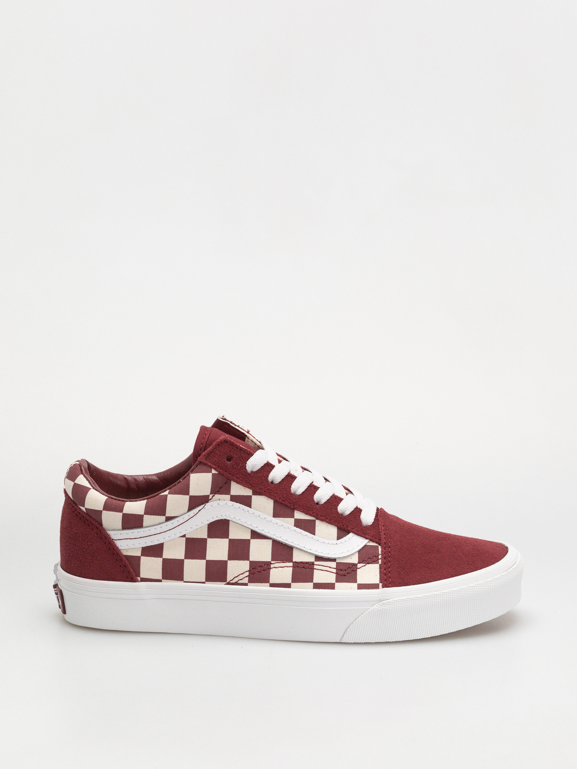 Pantofi Vans Old Skool (checkerboard red/white)