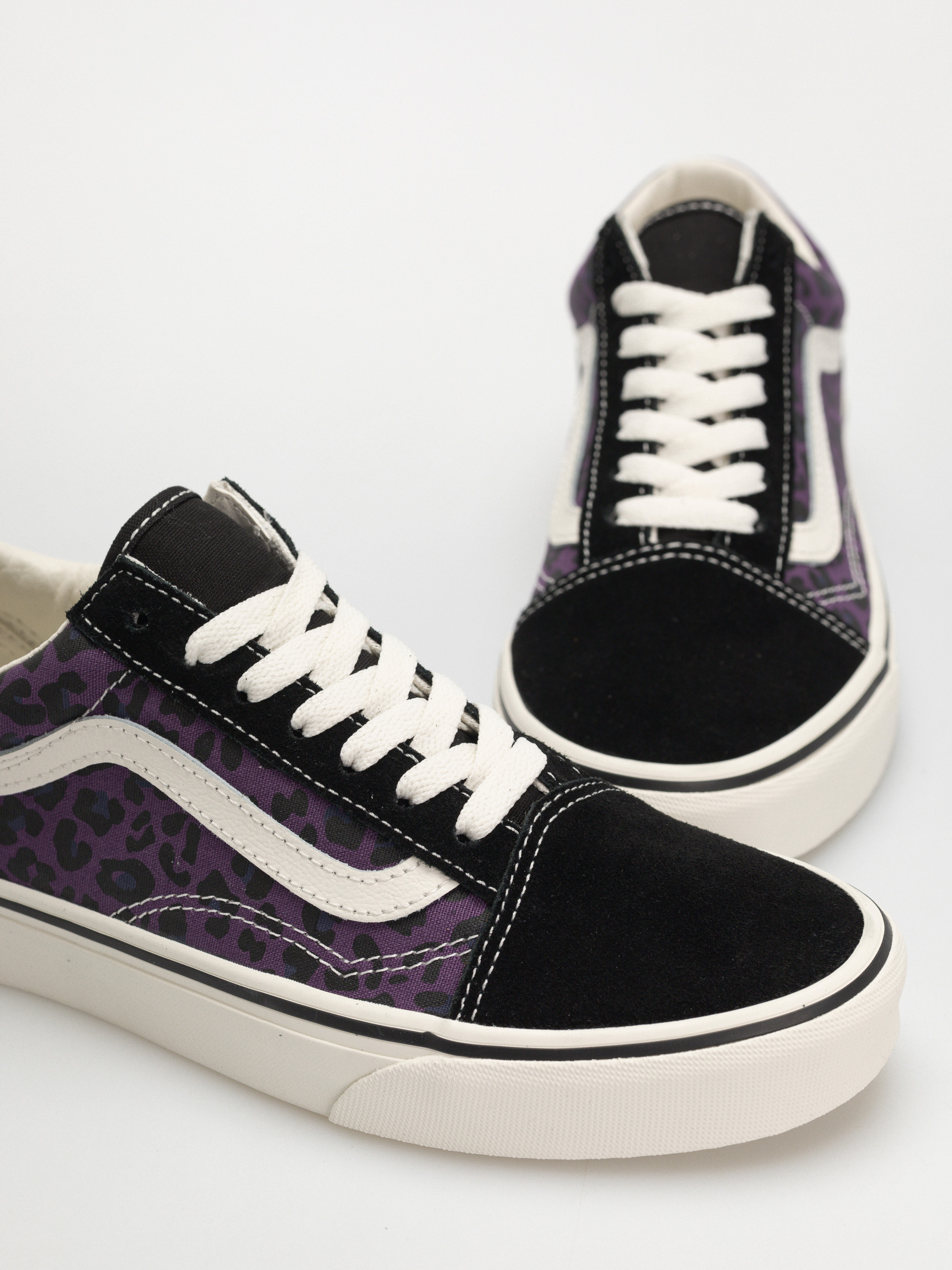 Pantofi Vans Old Skool (leopard/purple)
