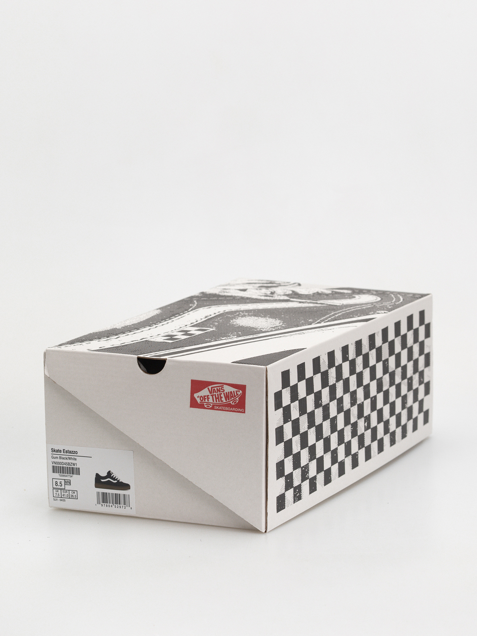 Pantofi Vans Skate Estazzo (gum black/white)