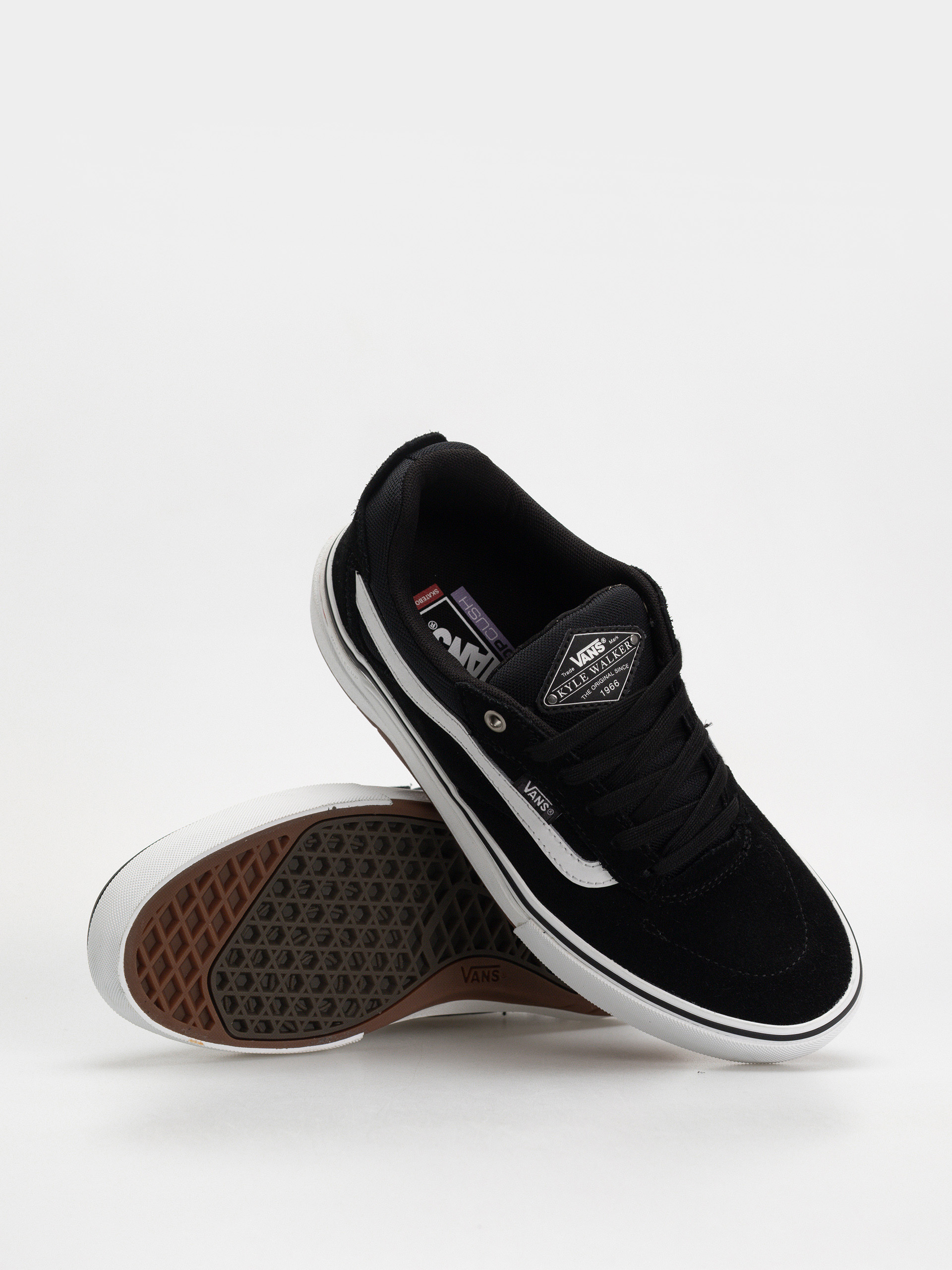 Pantofi Vans Skate Kyle Walker Wafflecup (black/white)