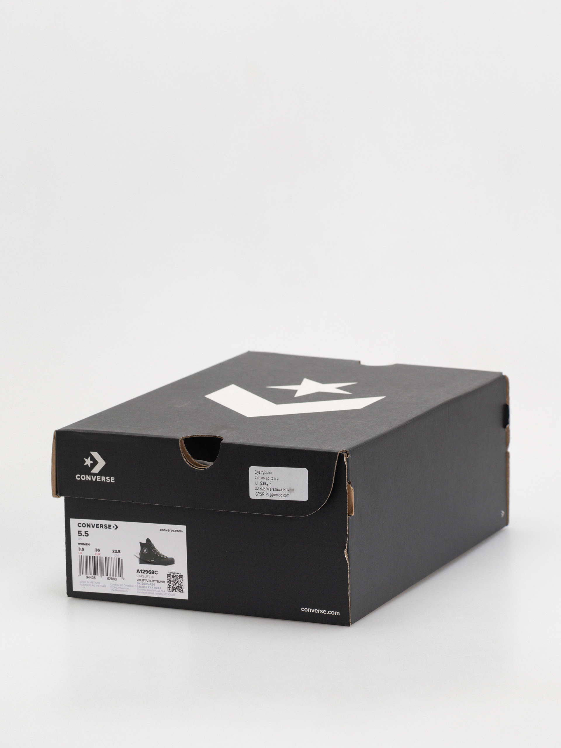 Teniși Converse Chuck Taylor All Star Lift Wmn (forest/grey)