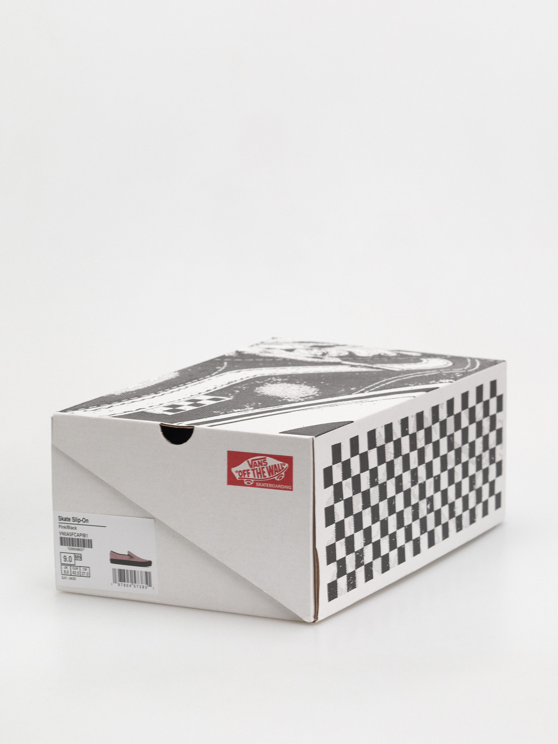 Pantofi Vans Skate Slip On (pink/black)