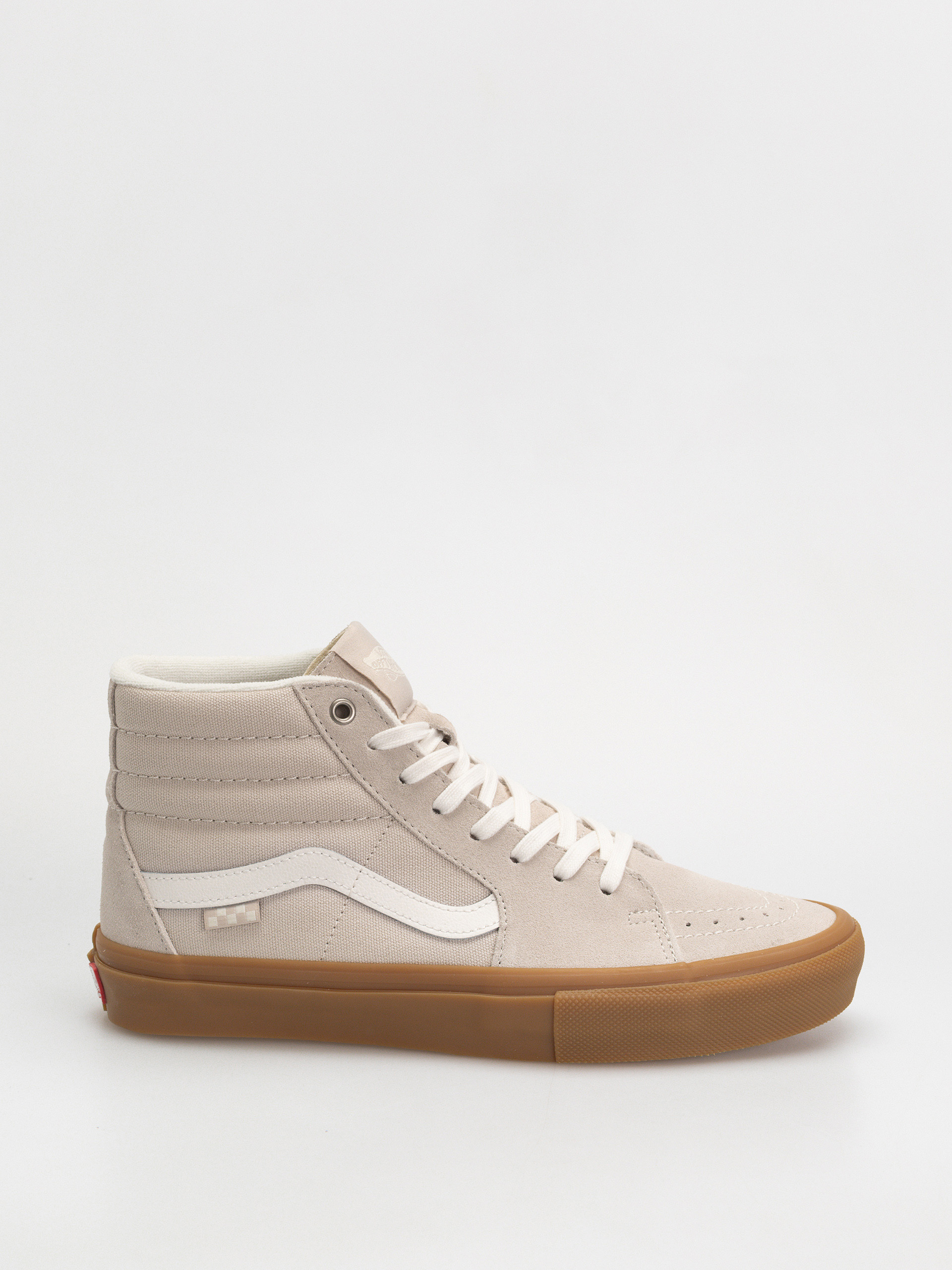 Pantofi Vans Skate Sk8 Hi (light gray/gum)