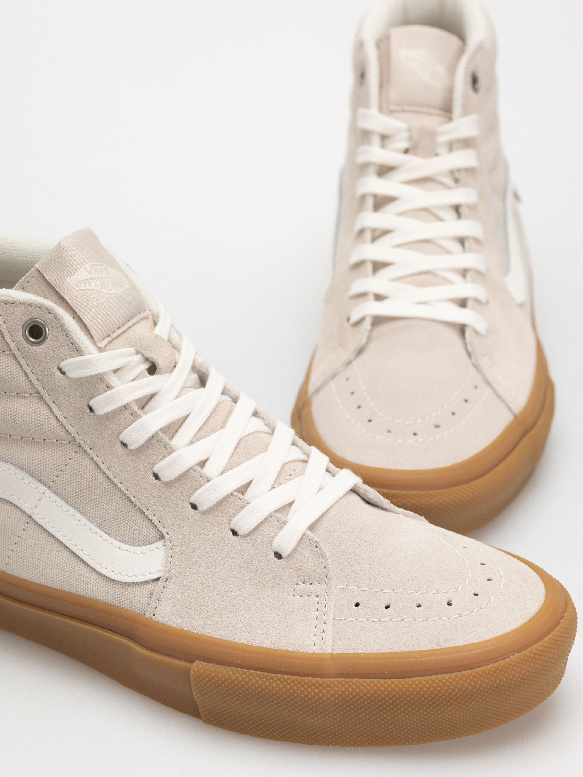 Pantofi Vans Skate Sk8 Hi (light gray/gum)