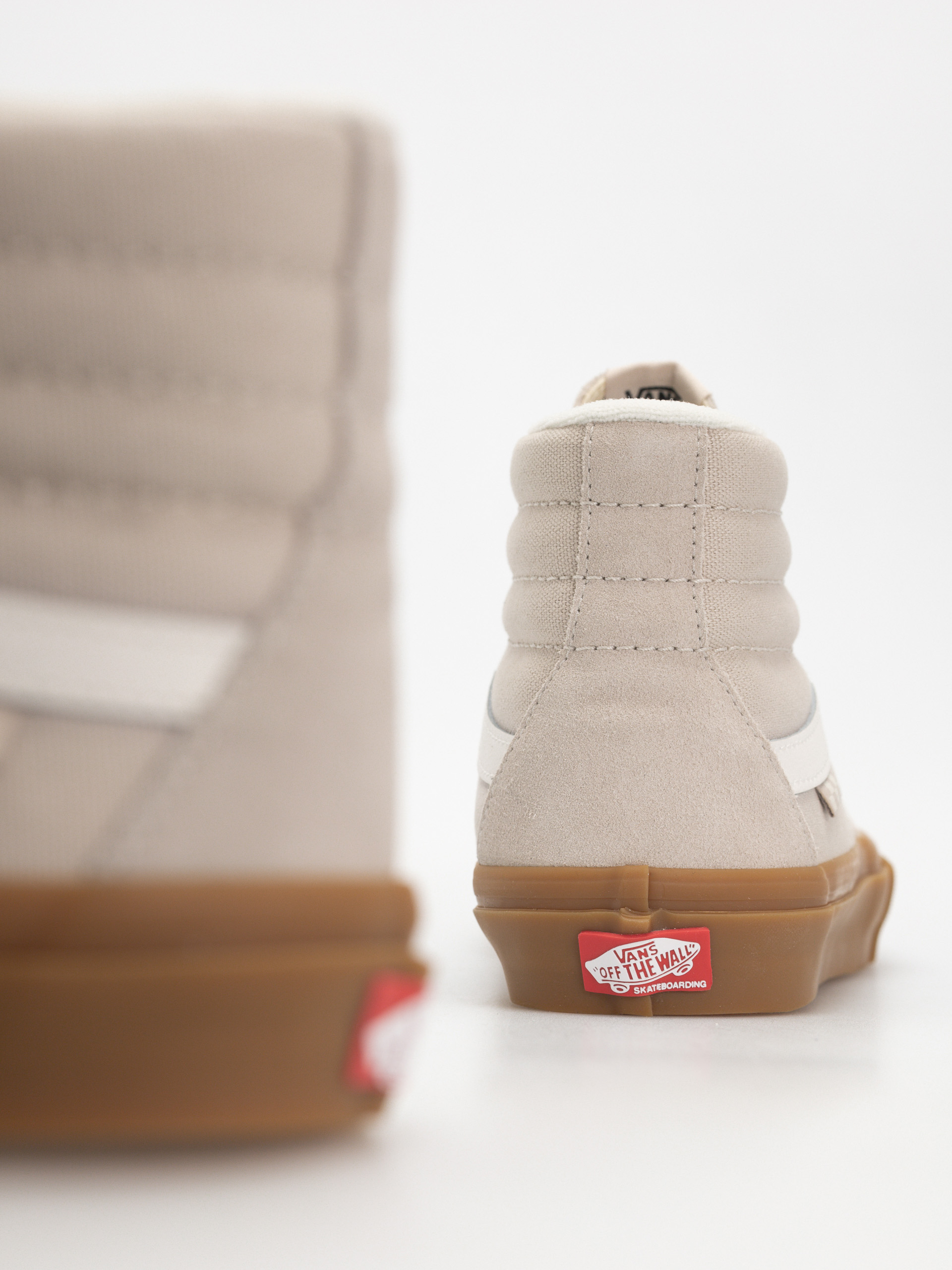 Pantofi Vans Skate Sk8 Hi (light gray/gum)