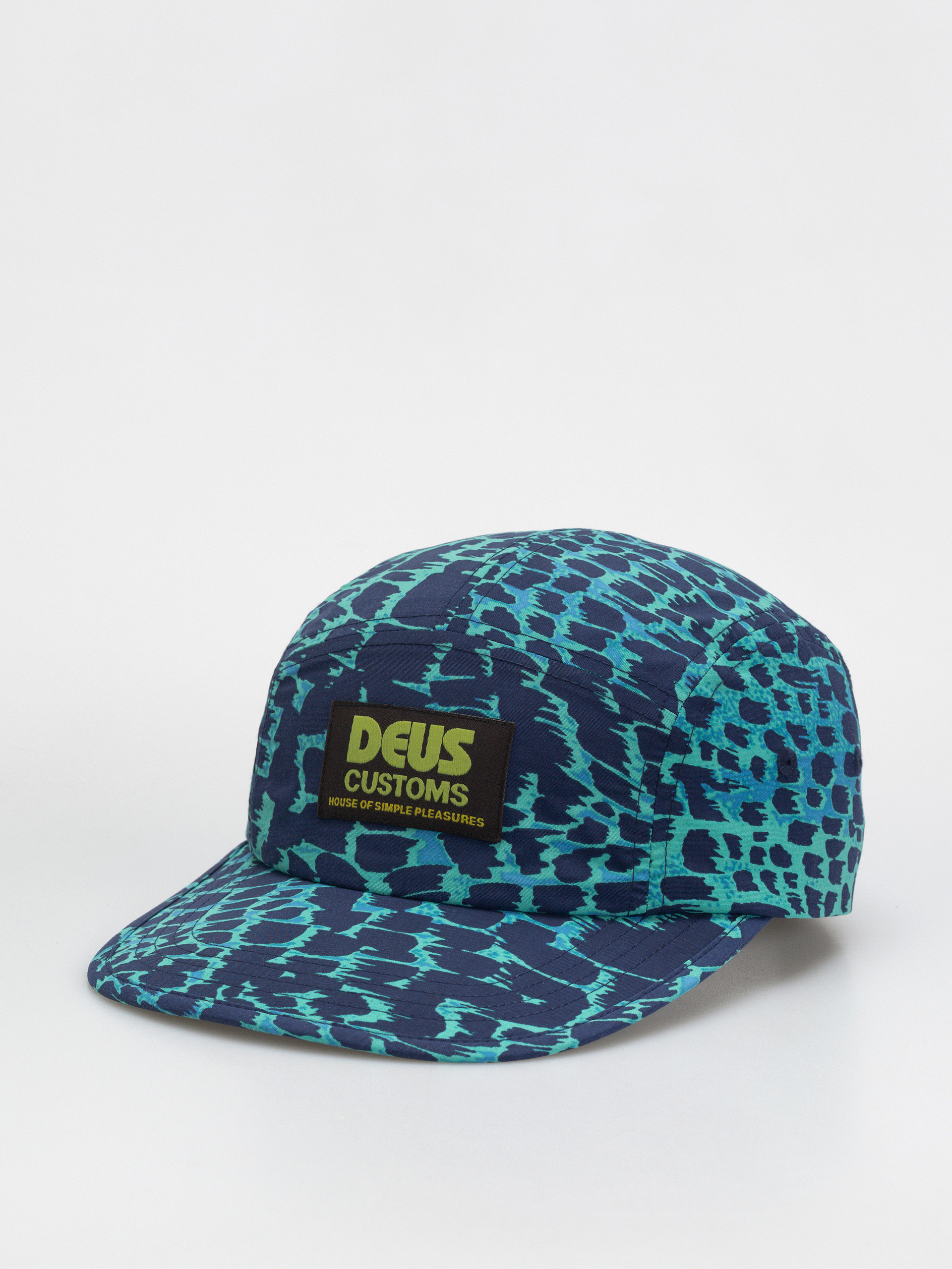 Șapcă Deus Ex Machina Clement 5 Panel (wave ride blue)