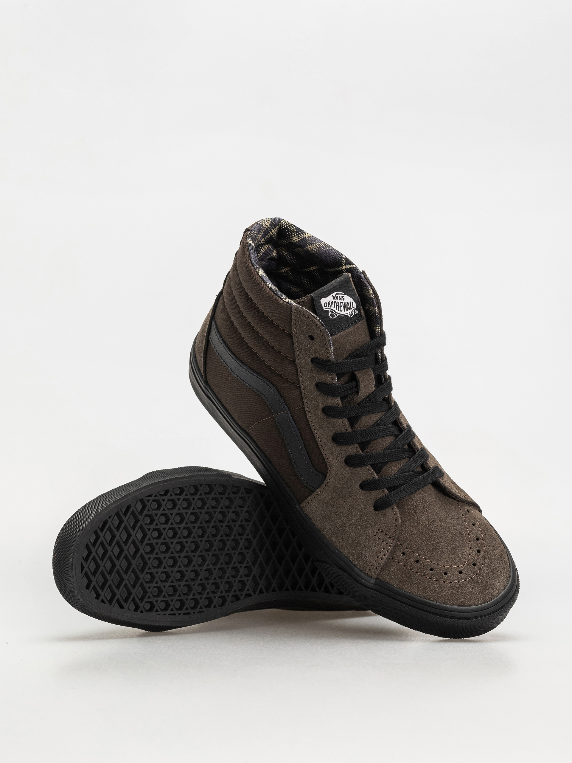 Pantofi Vans Sk8 Hi (thrift store brown/multi)