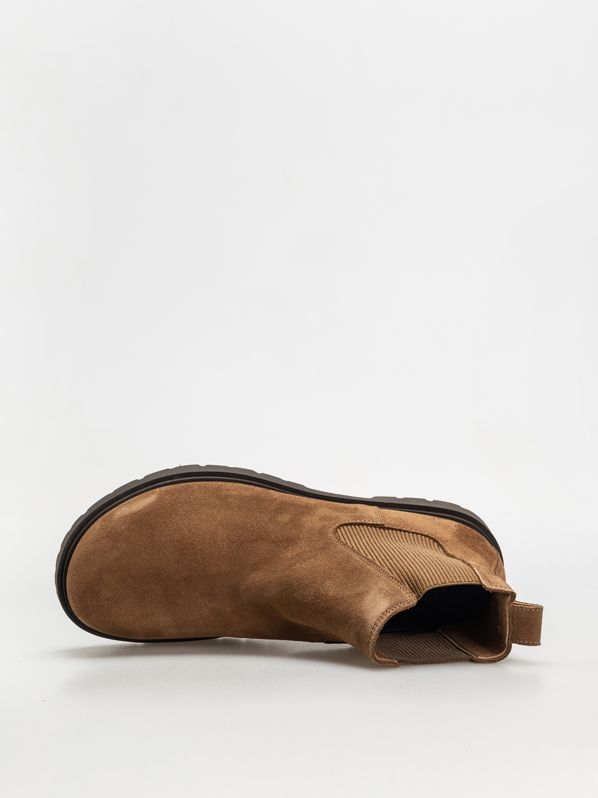 Pantofi Birkenstock Highwood Slip On Suede Leather Regular (dark tea)