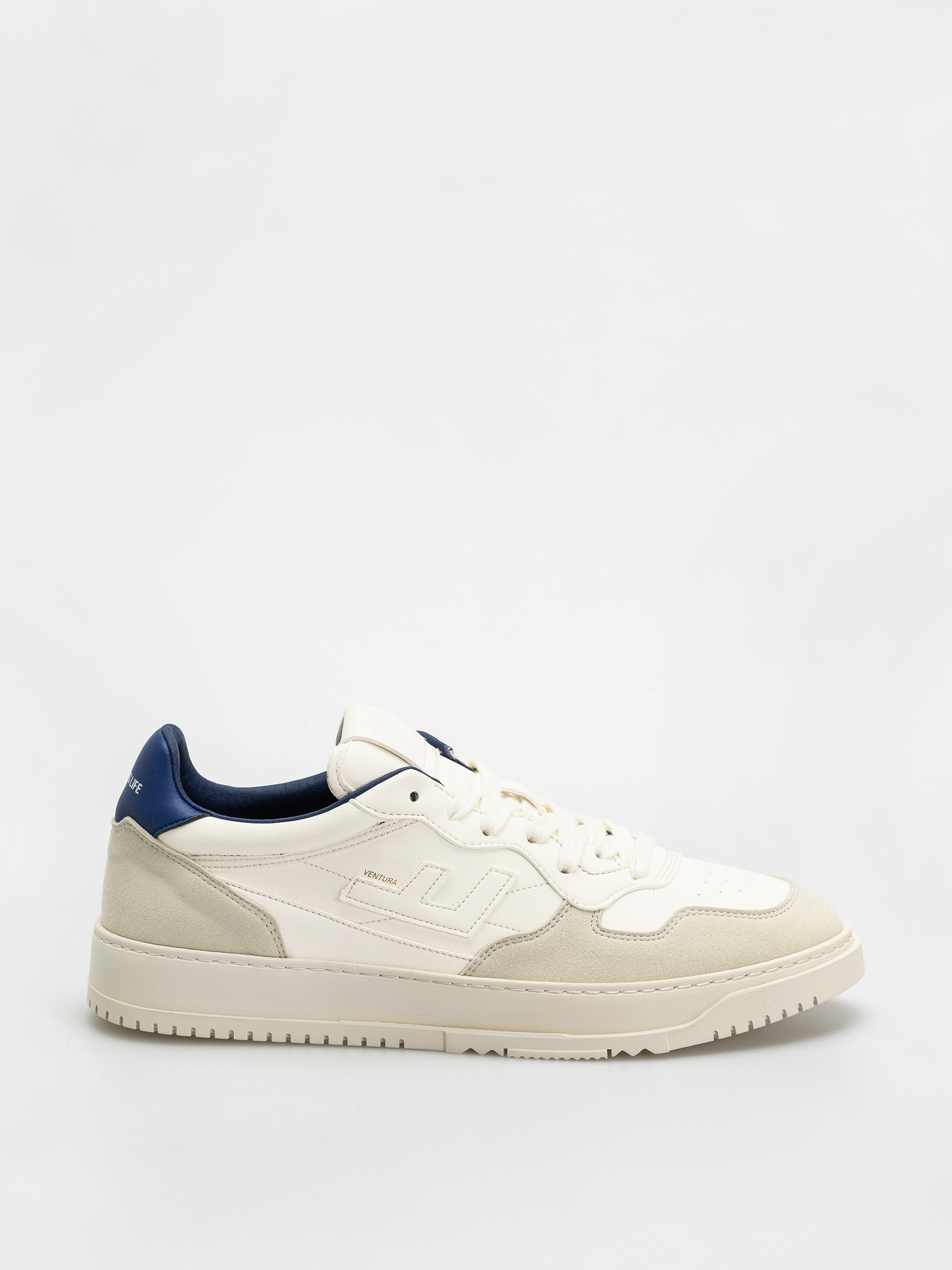 Pantofi Veja Campo - alb (extra white black)