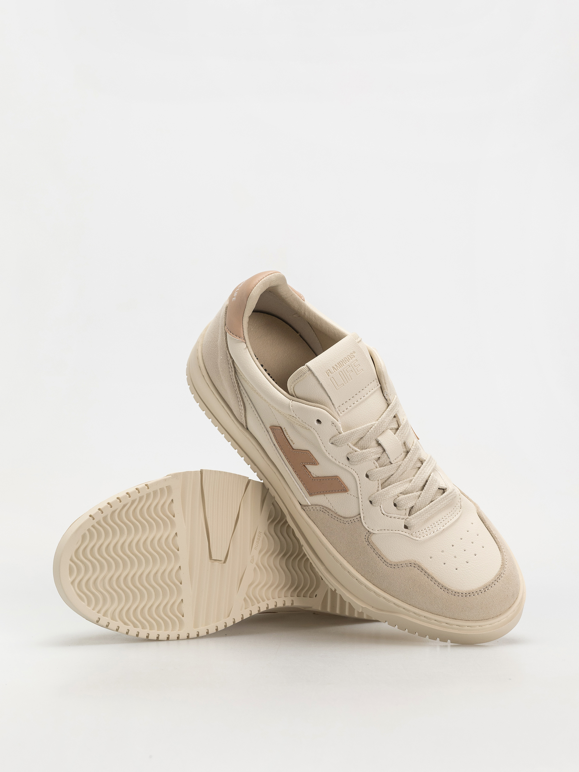 Pantofi Flamingos Life Ventura (brush cream)