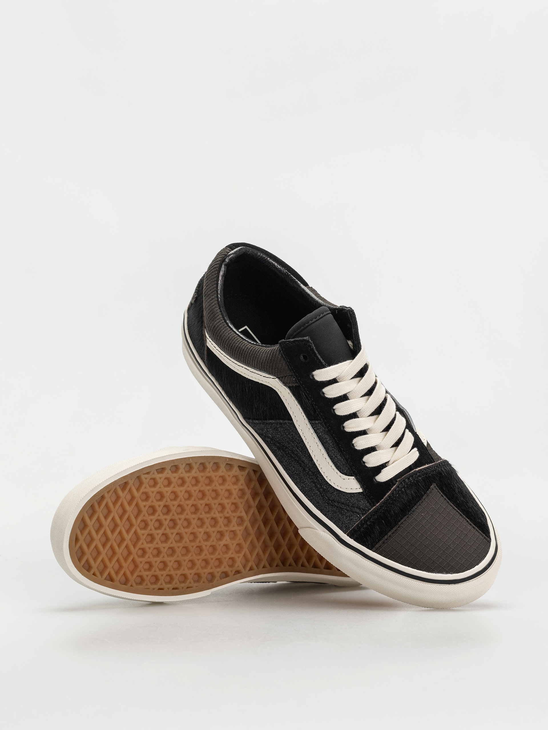 Pantofi Vans Old Skool Patchwork (dark gray/black)