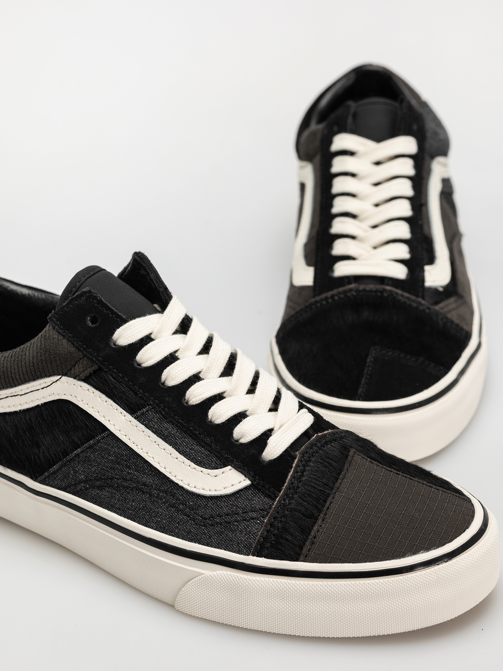 Pantofi Vans Old Skool Patchwork (dark gray/black)
