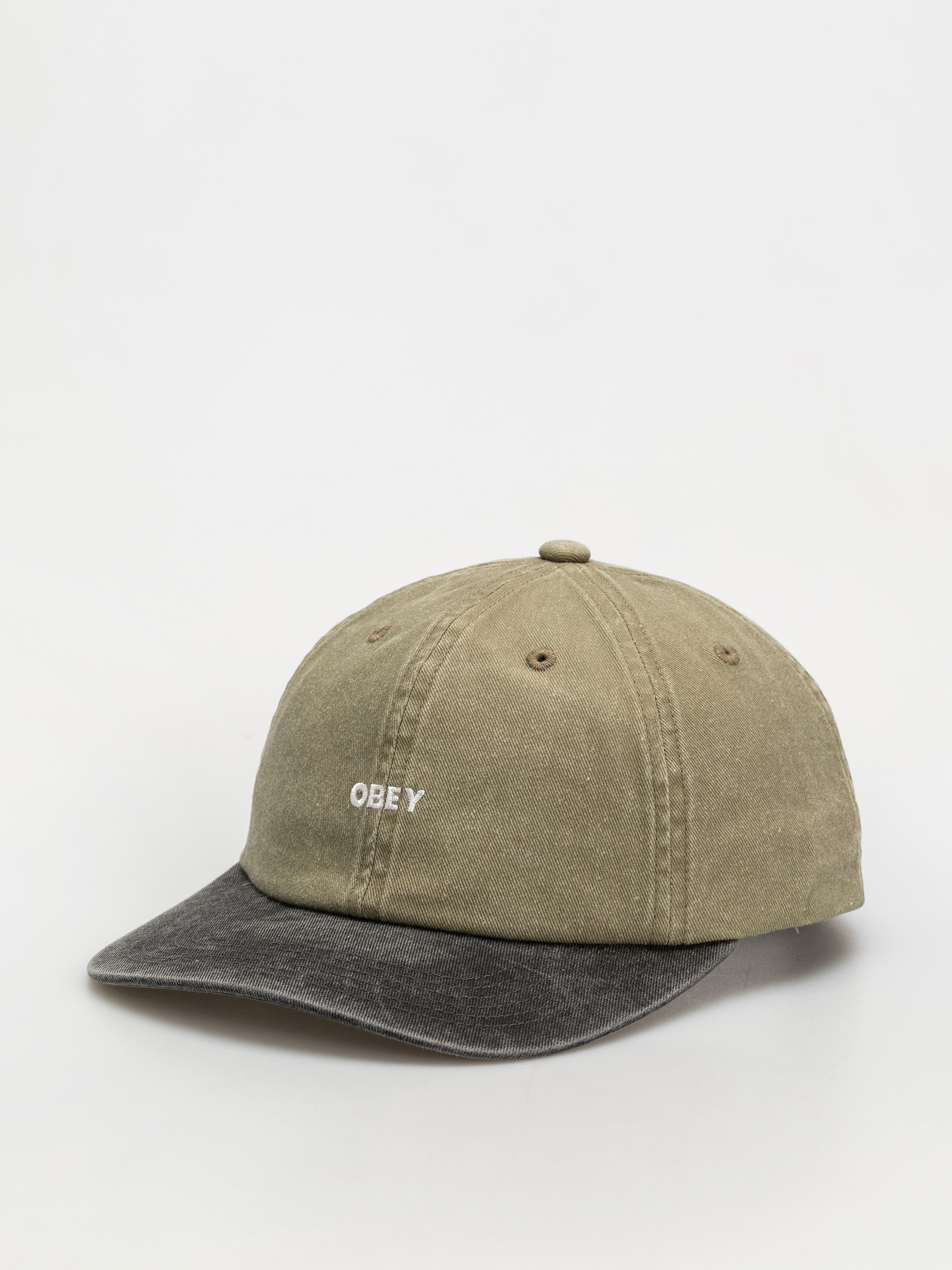 u0218apcu0103 OBEY Pigment Bold 6 Panel Strapback (pigment khaki multi)