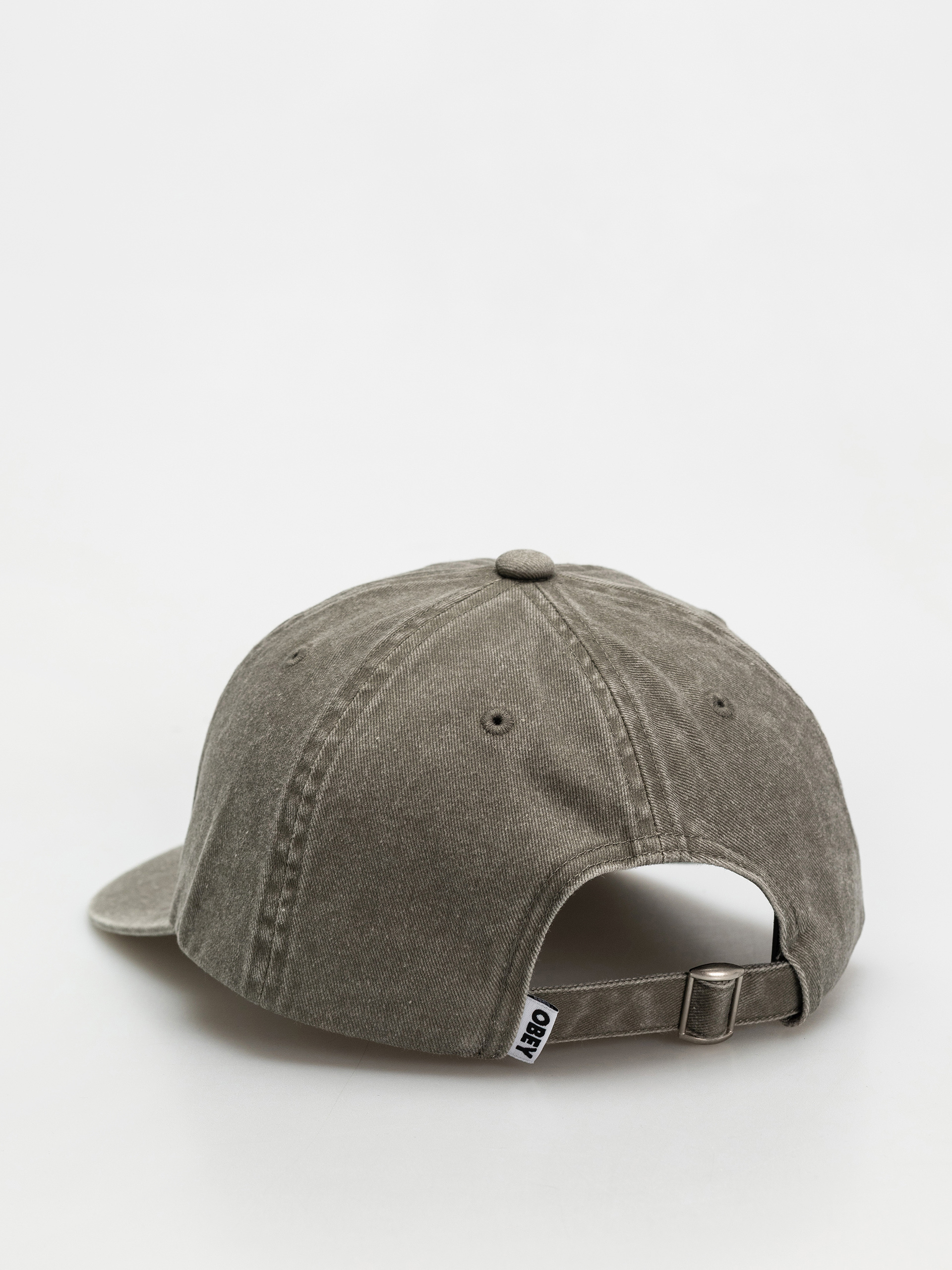Șapcă OBEY Pigment Bold 6 Panel Strapback (pigment olive)