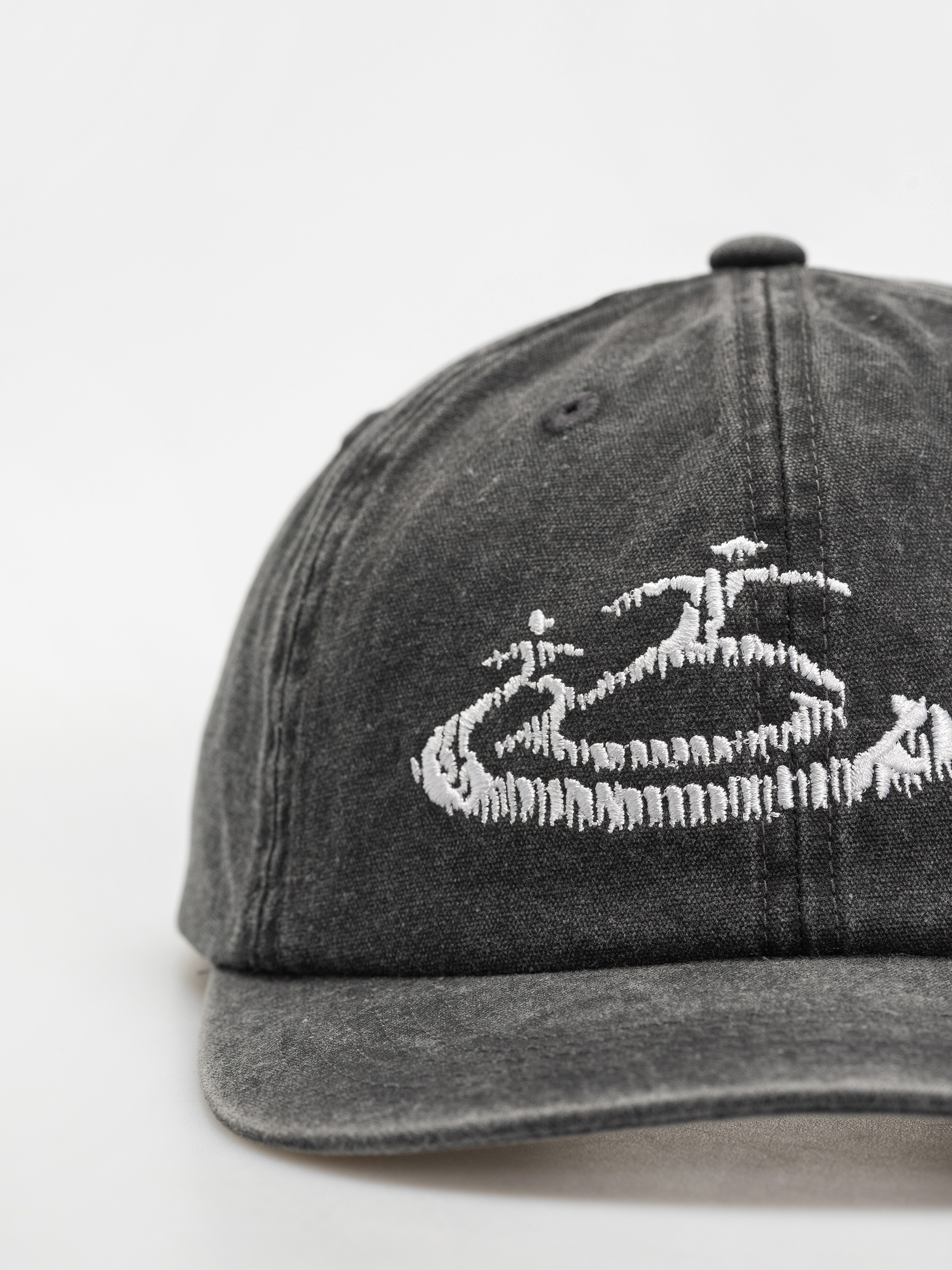 Șapcă OBEY Pigment Obey Corp 6 Pnl Velcro (pigment black)