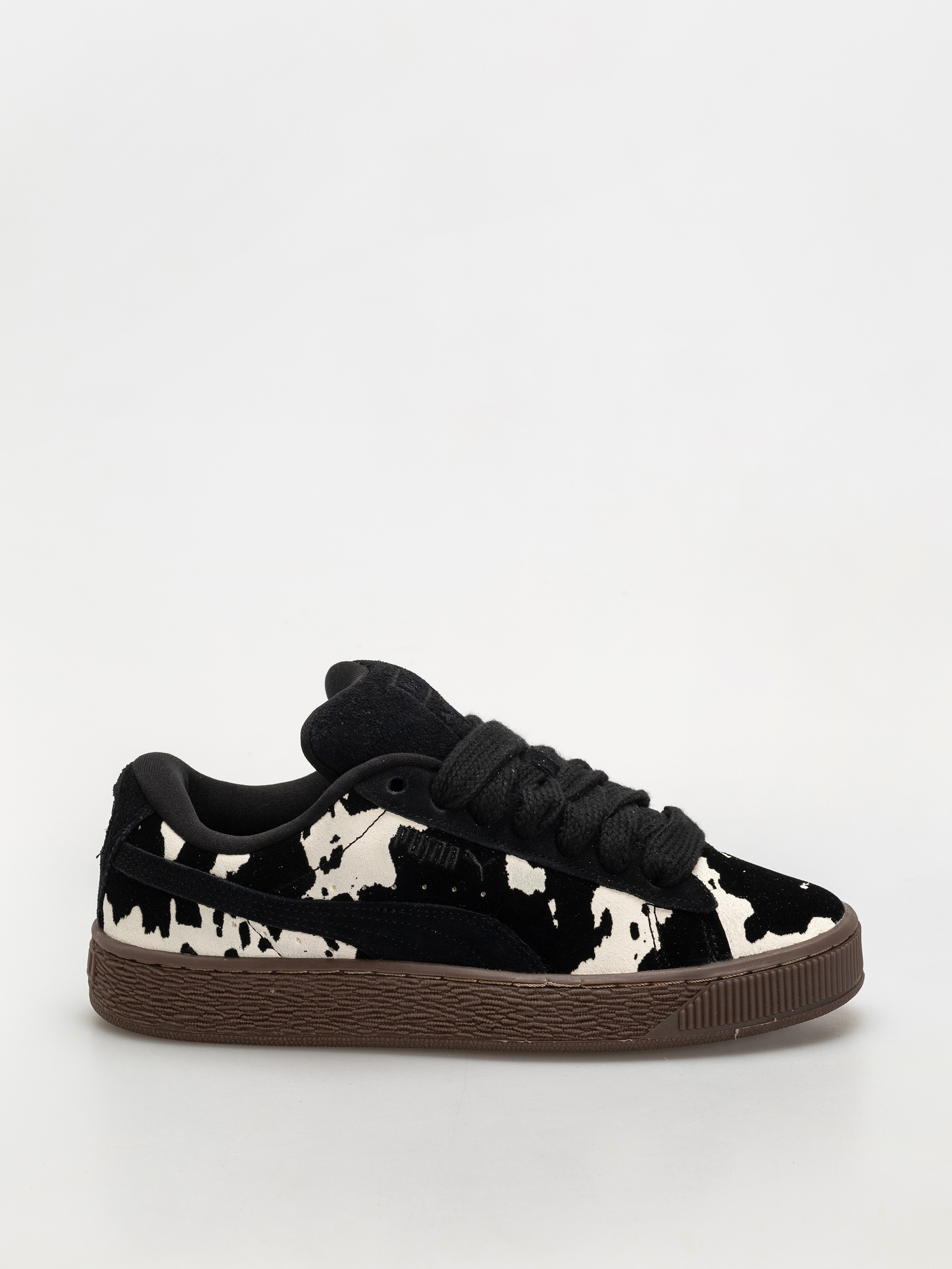Pantofi Puma Suede XL Wild Instinct Wmn - alb, negru (puma black