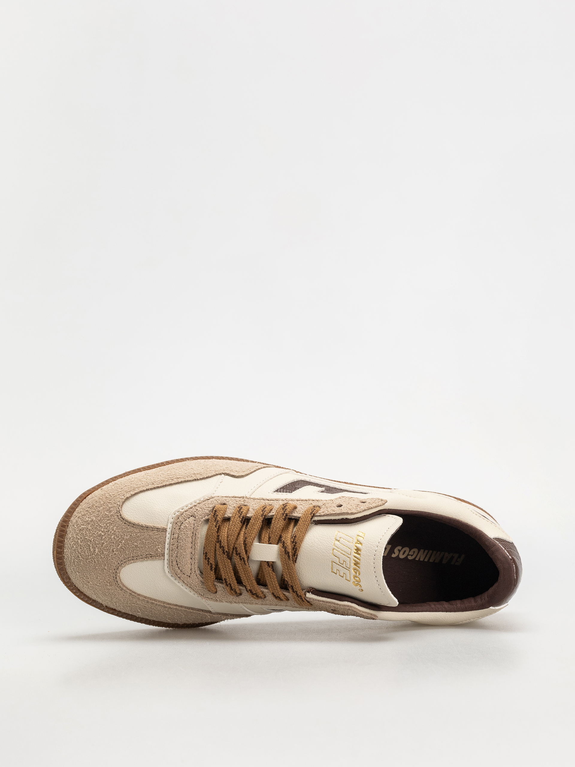 Pantofi Flamingos Life Burela Slim (iguana chestnut)