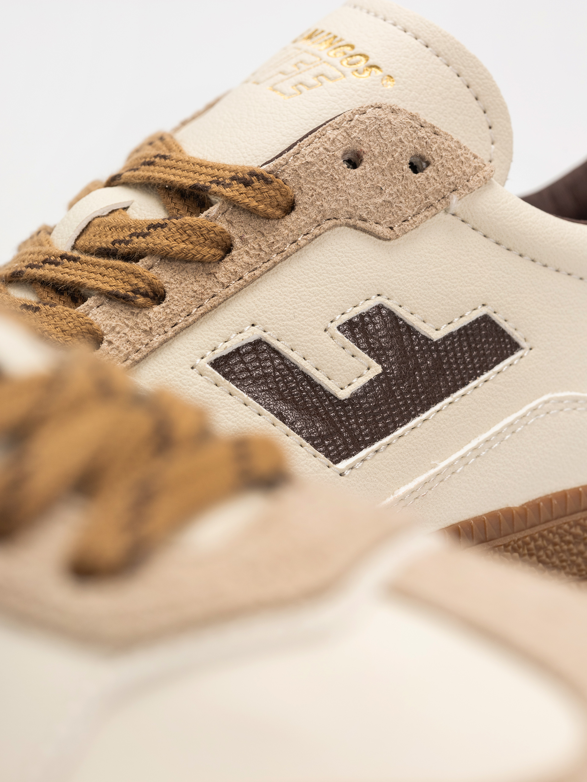 Pantofi Flamingos Life Burela Slim (iguana chestnut)