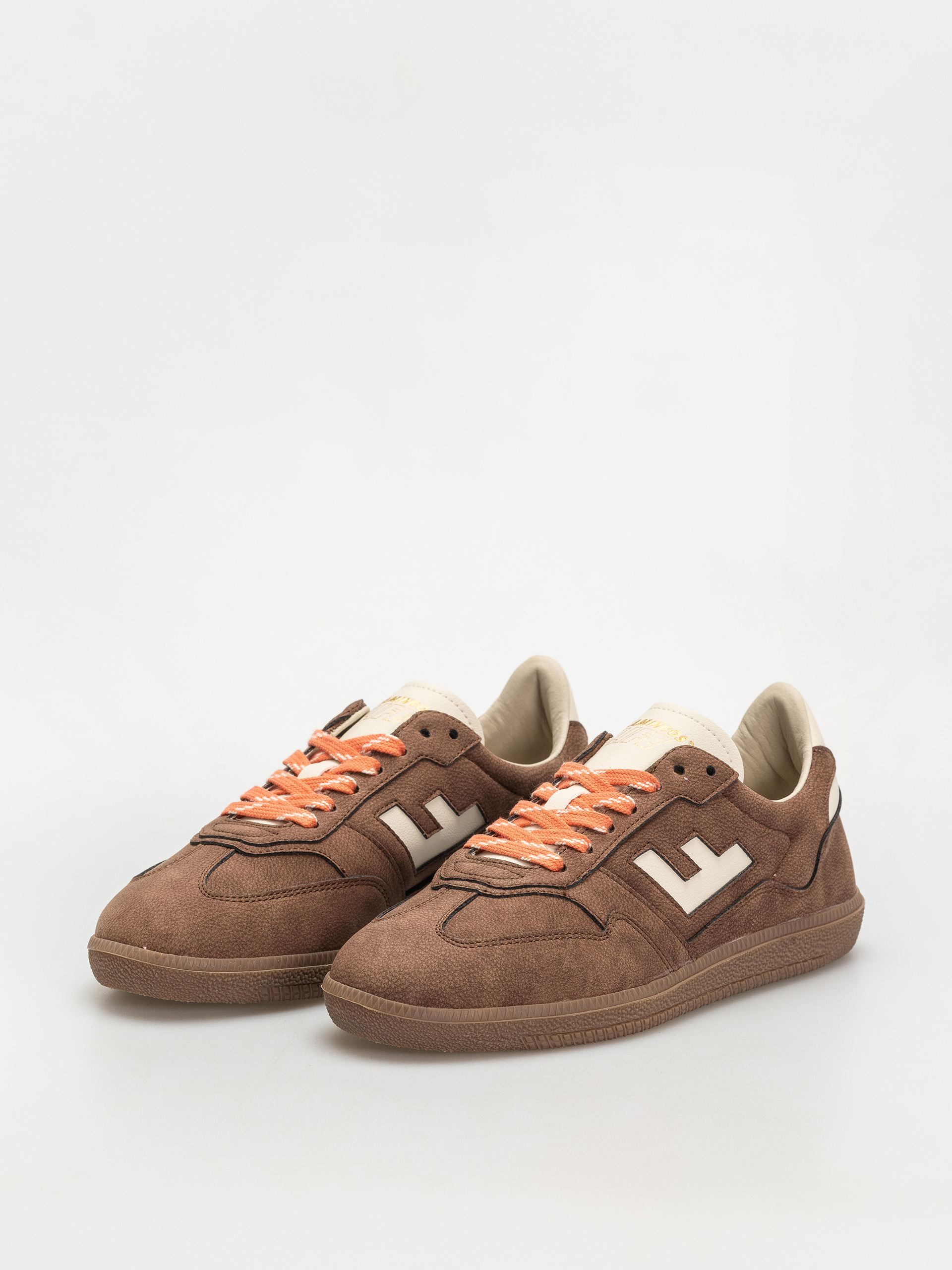 Pantofi Flamingos Life Burela Slim (nobuck cacao)