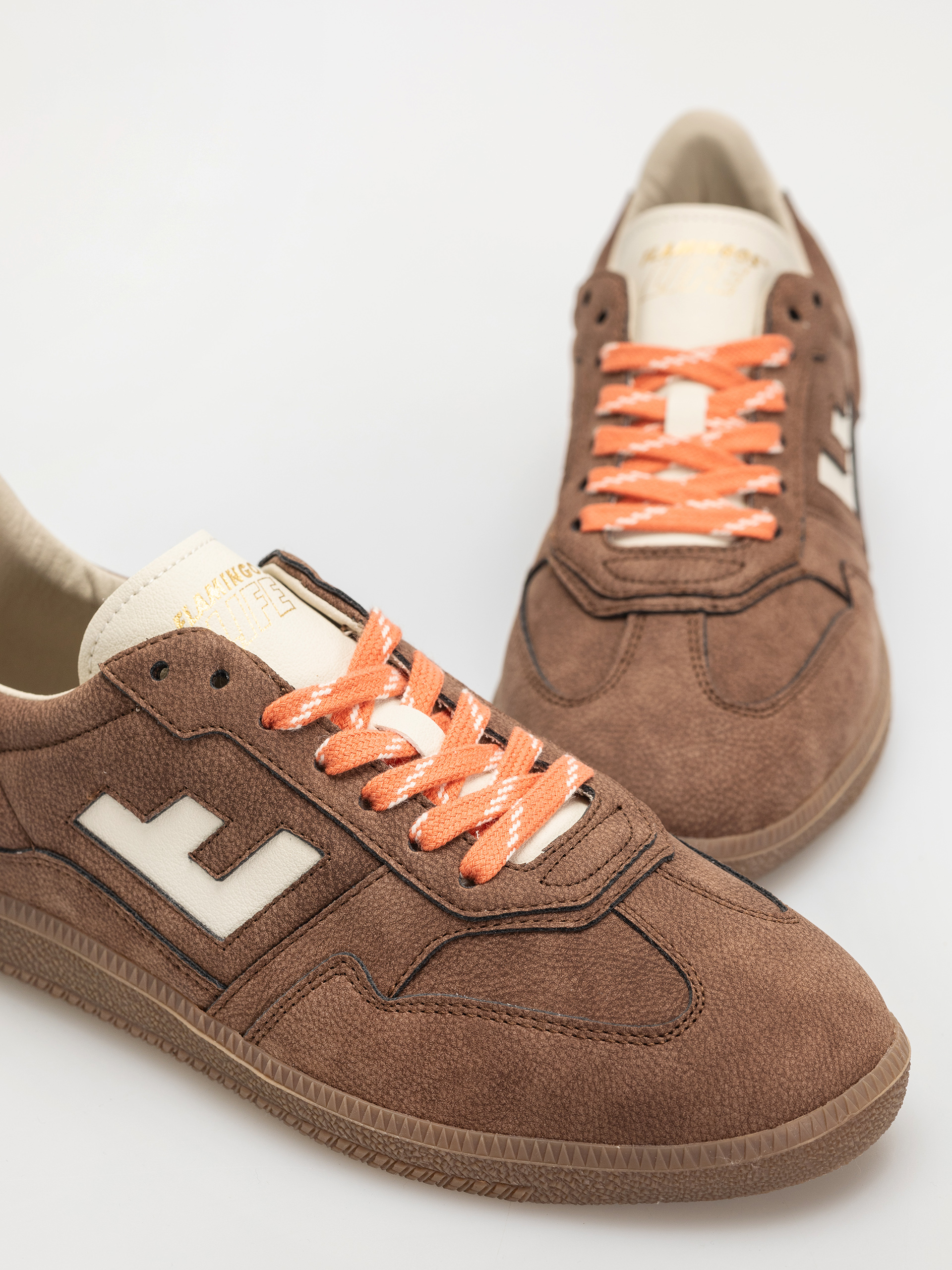 Pantofi Flamingos Life Burela Slim (nobuck cacao)