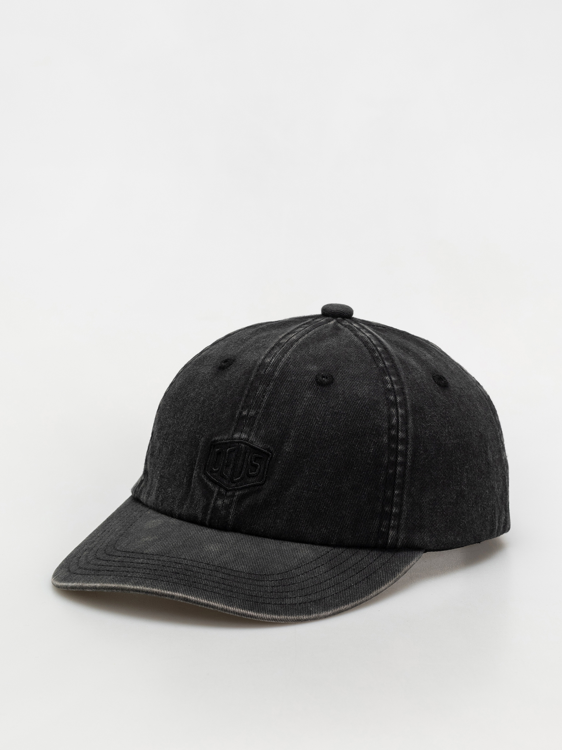 Șapcă Deus Ex Machina Shield Garment Dyed Dad Cap (black)