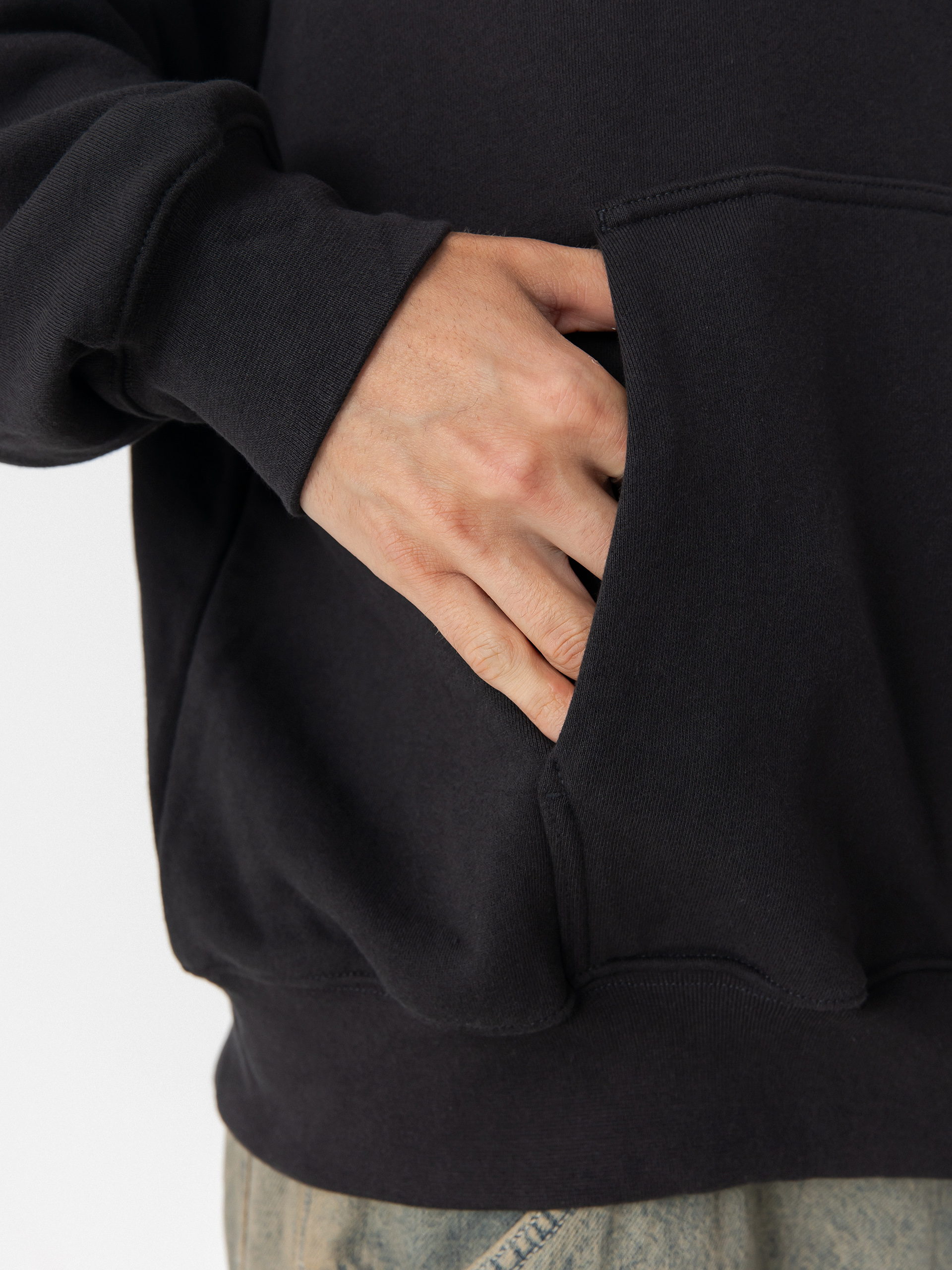 Hanorac cu glugă Vans Lx Premium HD (black)