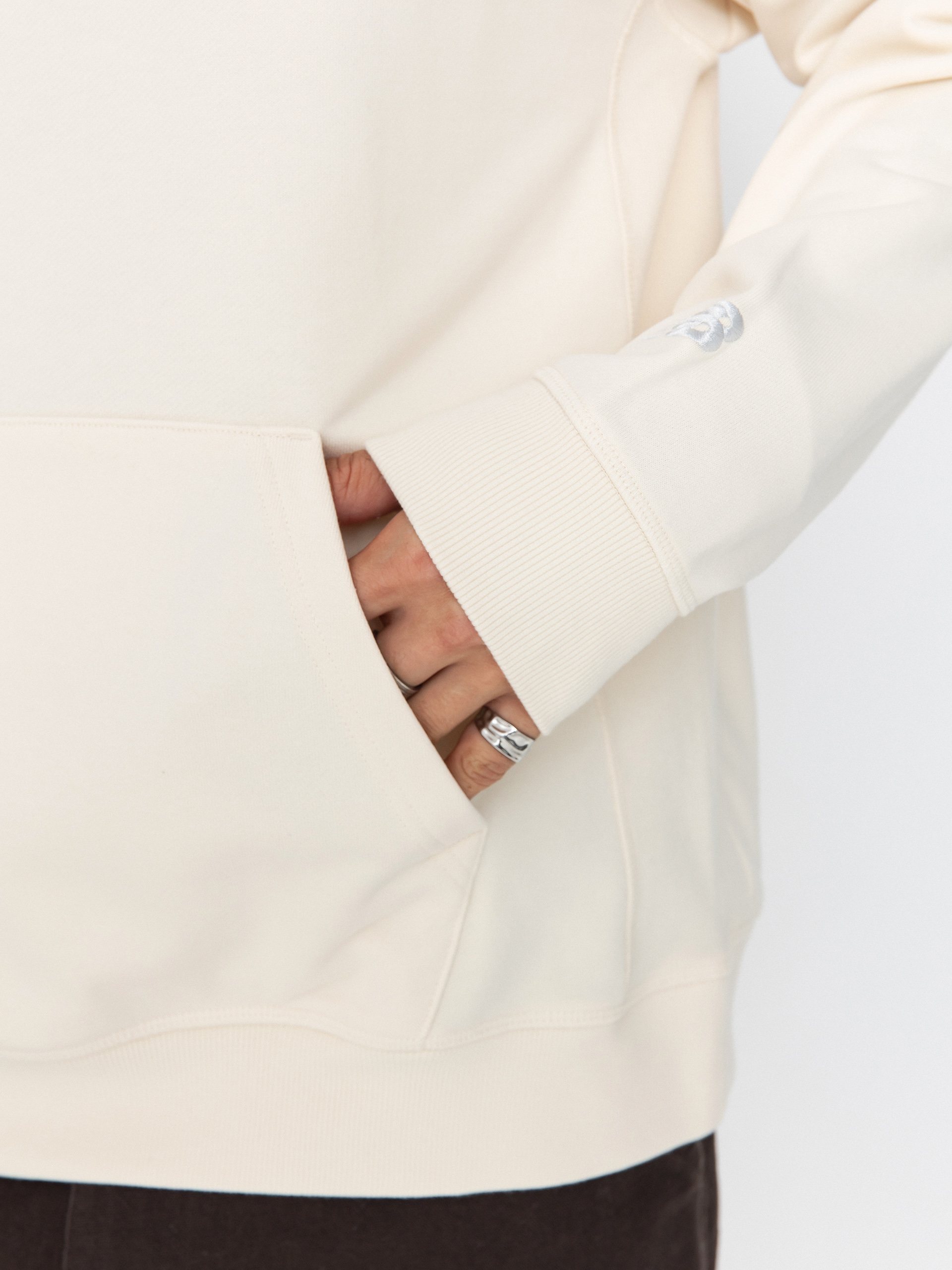 Hanorac cu glugă New Balance Athletics Classics HD (white)