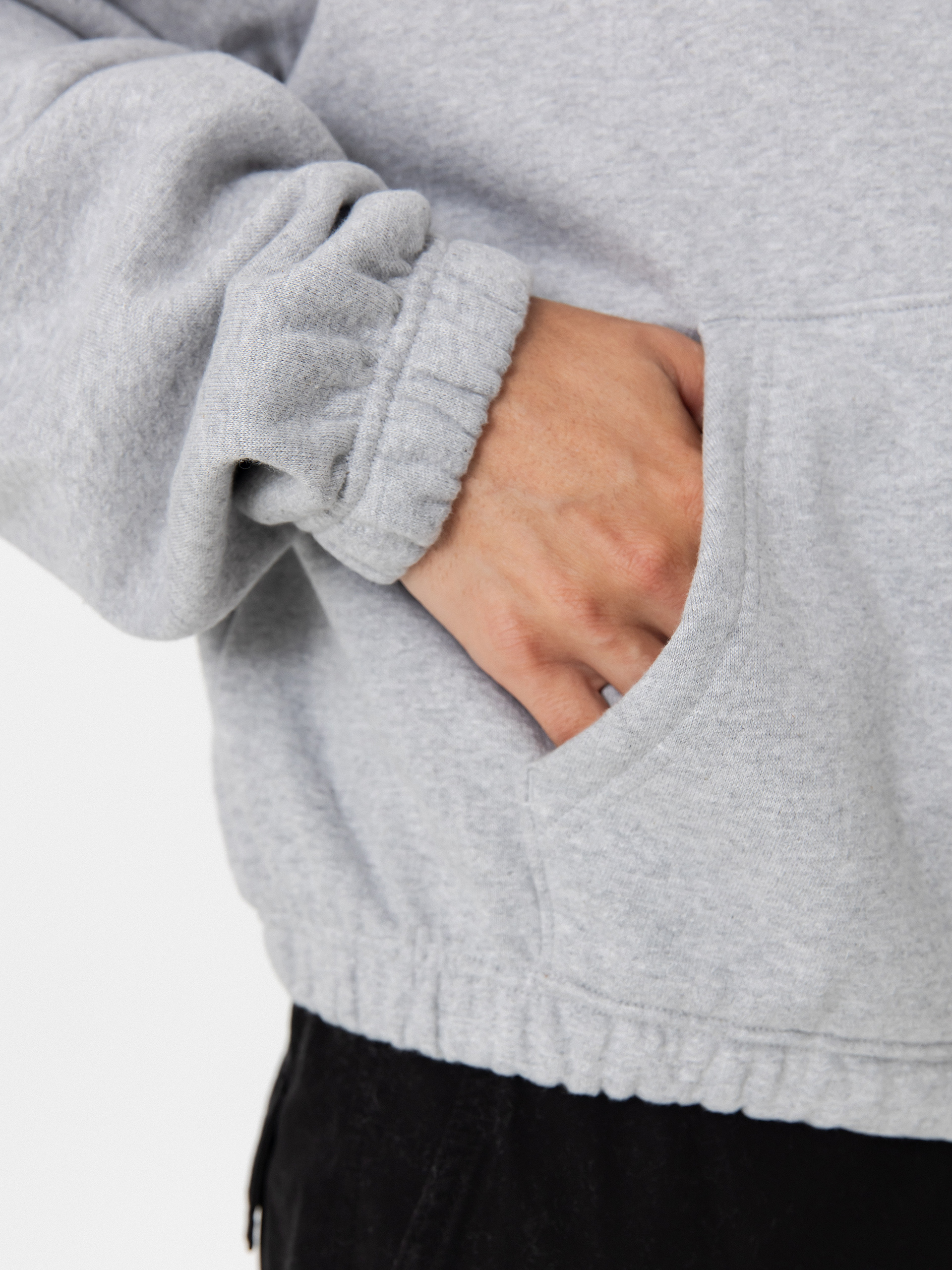 Hanorac cu glugă Wasted Paris Yard Boxy ZHD (ash grey)