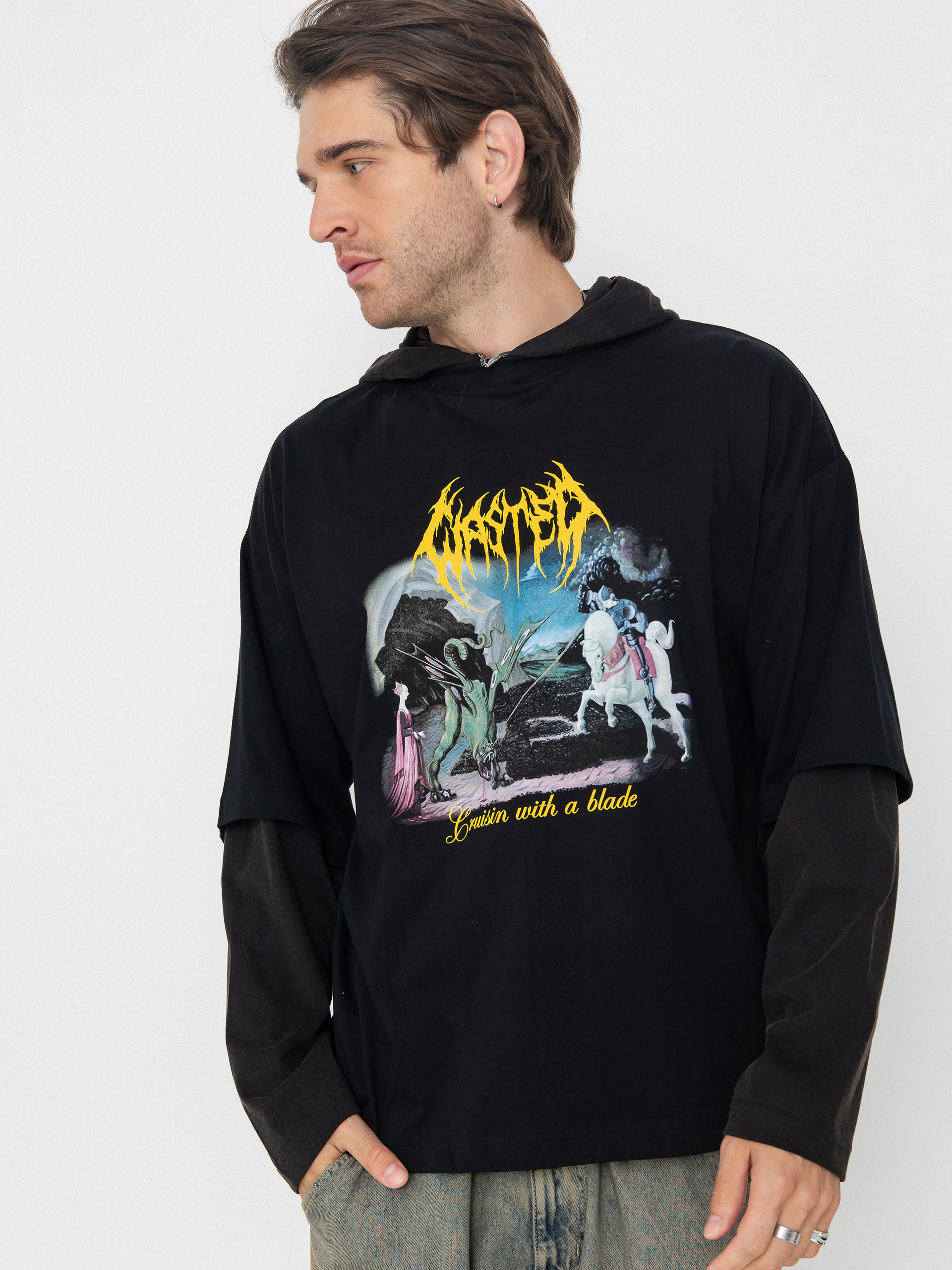 Hanorac cu glugă Wasted Paris Tale Age HD