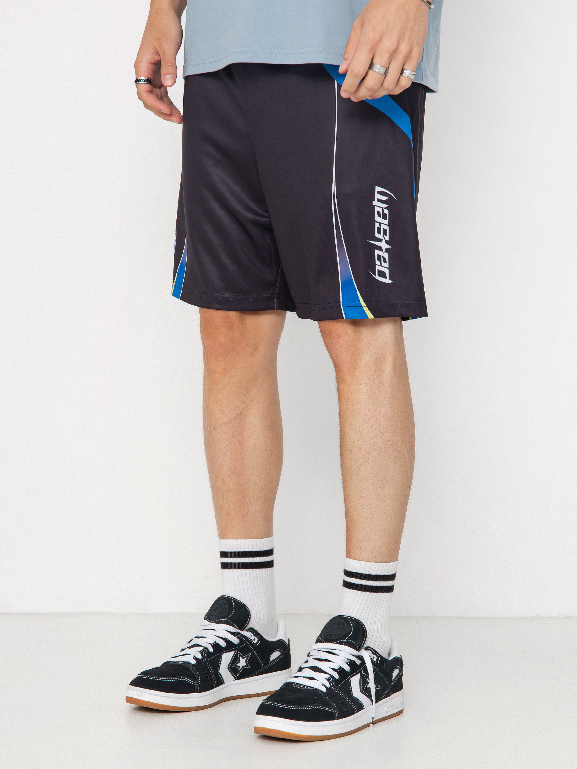 Pantaloni scurți Wasted Paris Ambrosiana Football (black)