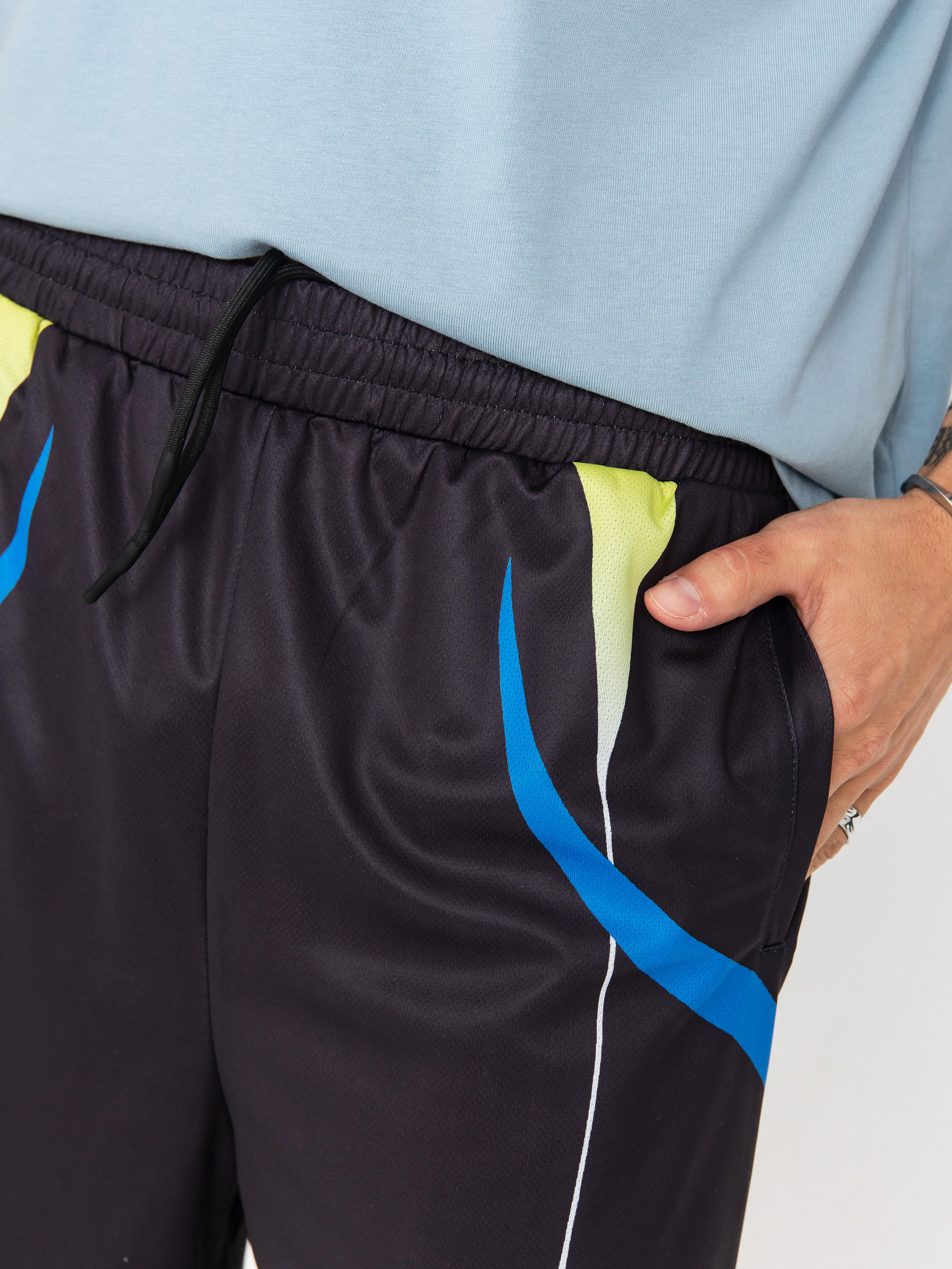 Pantaloni scurți Wasted Paris Ambrosiana Football (black)