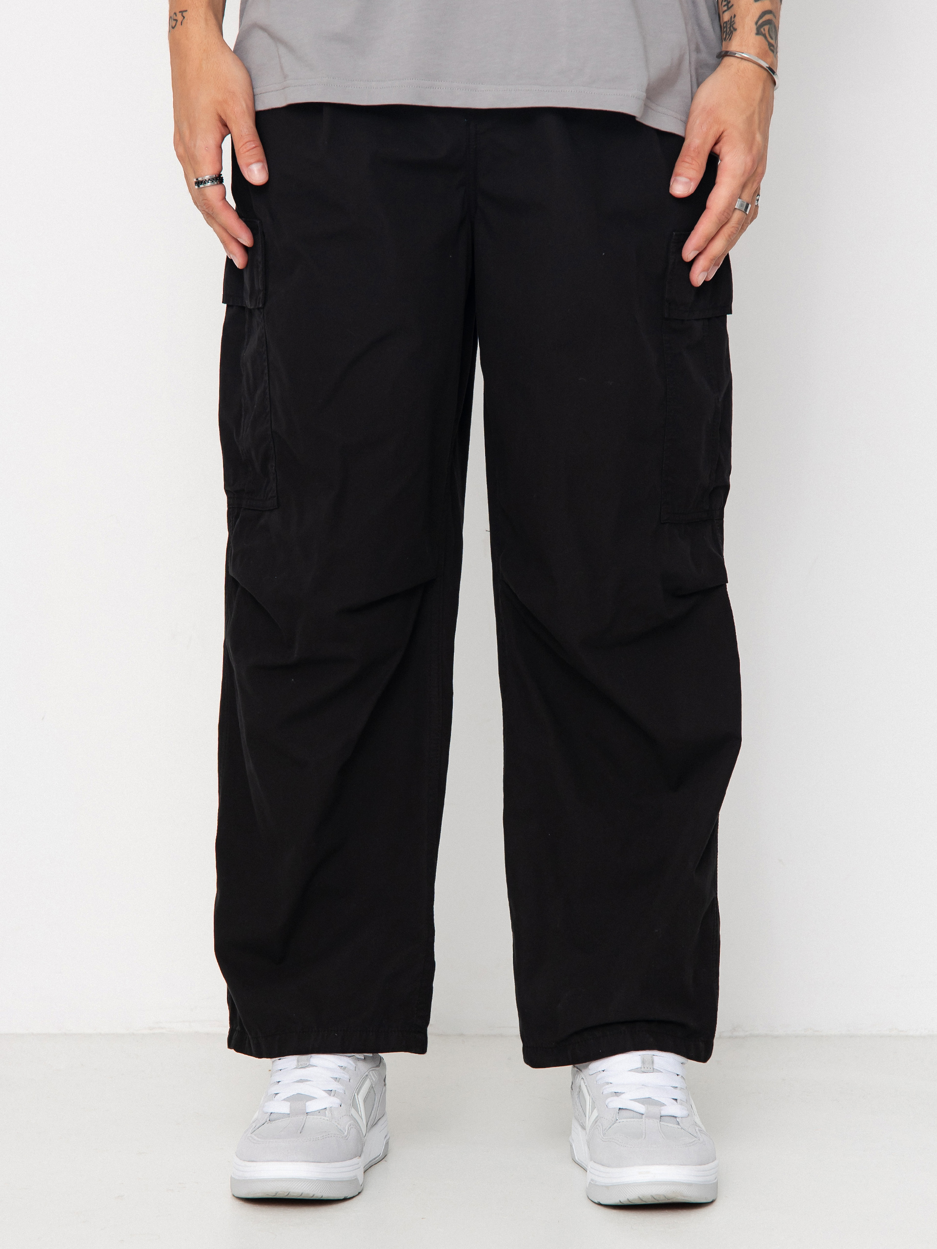 Pantaloni Carhartt WIP Cole Cargo (black/garment dyed)