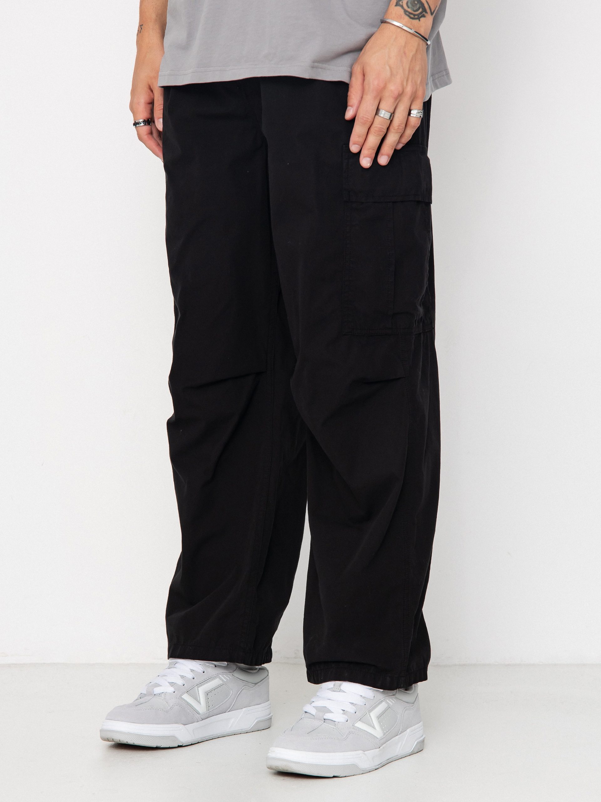 Pantaloni Carhartt WIP Cole Cargo (black/garment dyed)