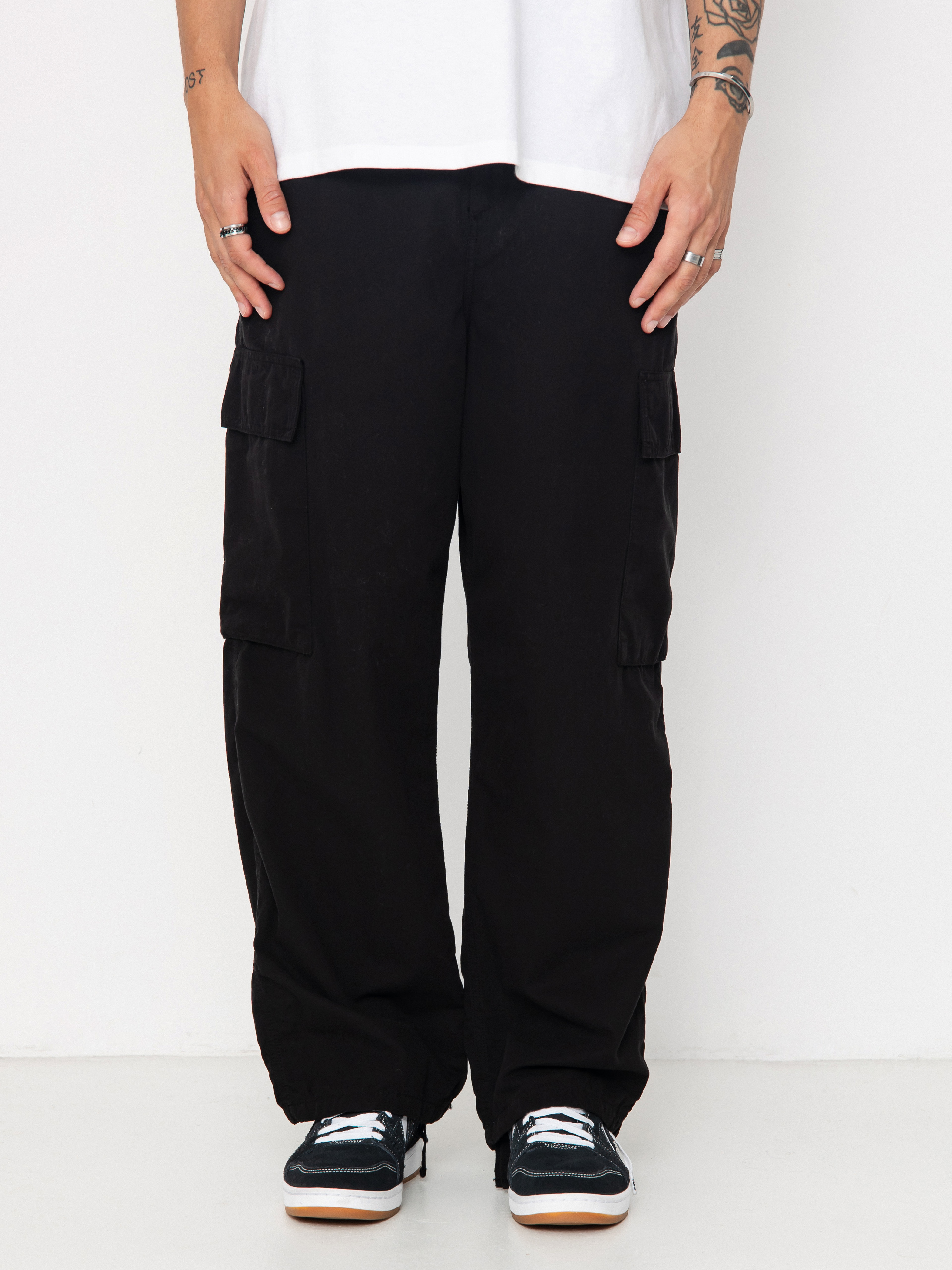 Pantaloni Carhartt WIP Kade Cargo (black/garment dyed)