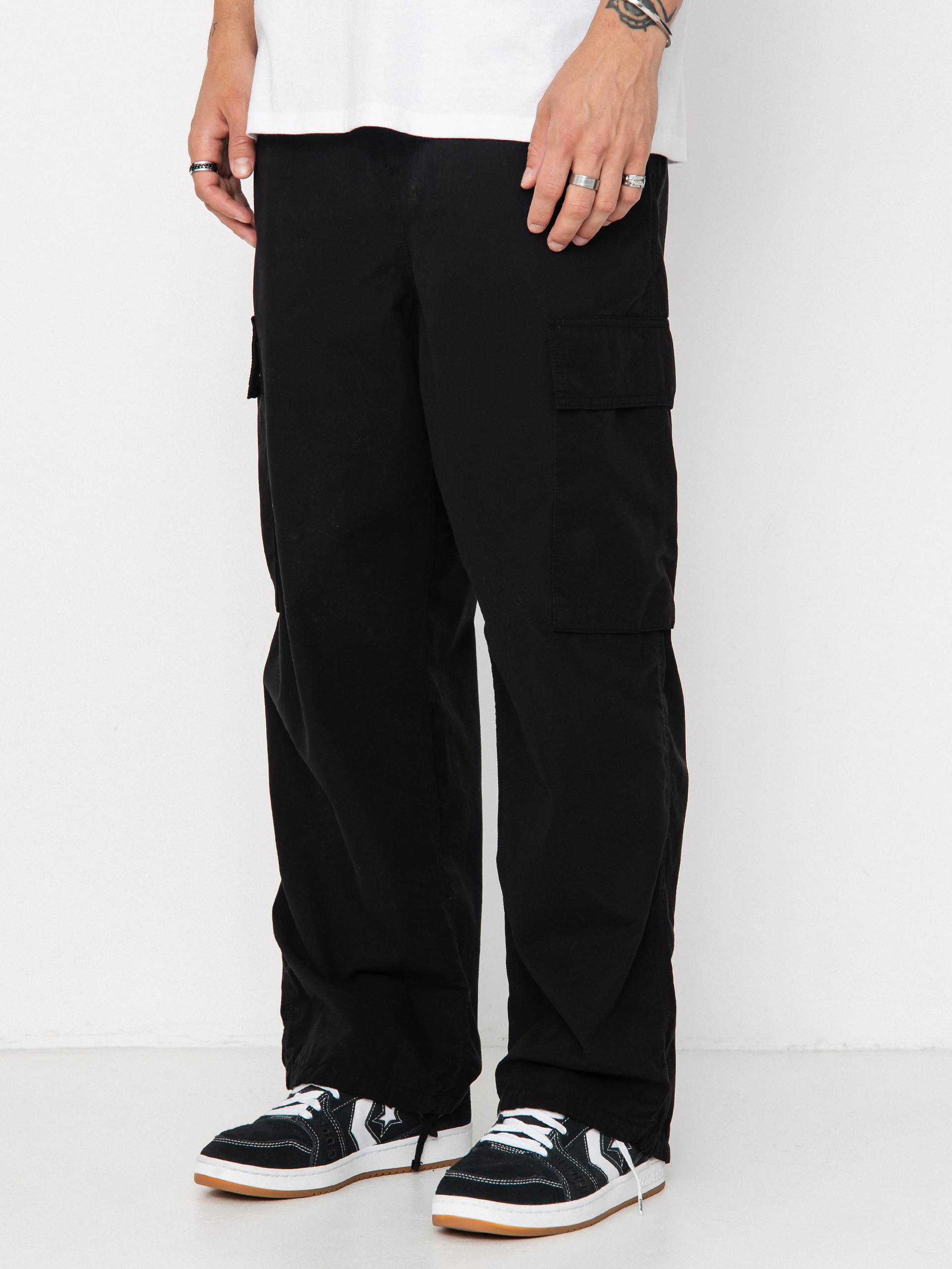 Pantaloni Carhartt WIP Kade Cargo (black/garment dyed)